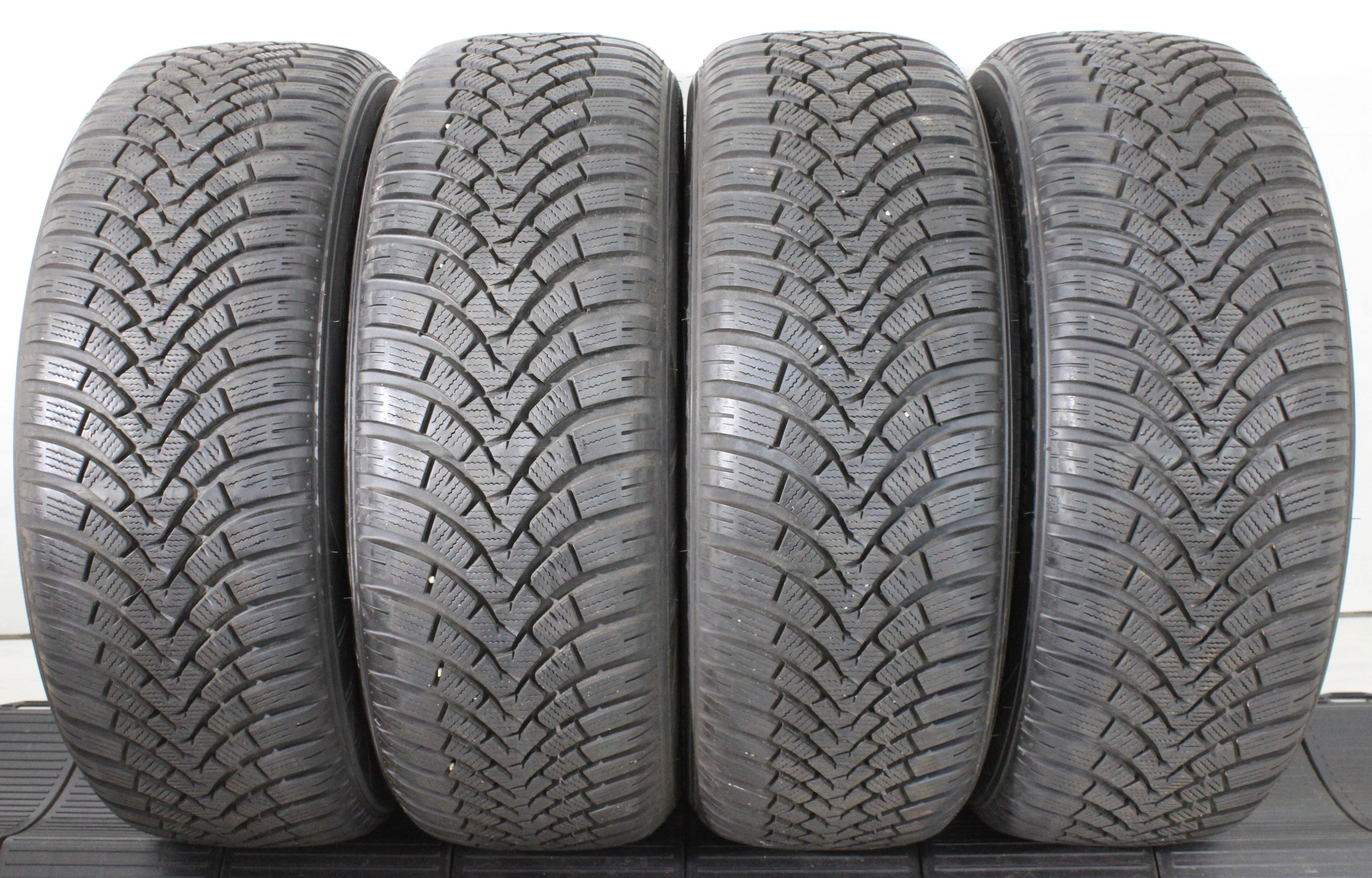 4 x 215/55R18 99V Winterreifen Falken Eurowinter HS01 SUV 2x7-7,5mm/2x8-8,5mm 2019 XL