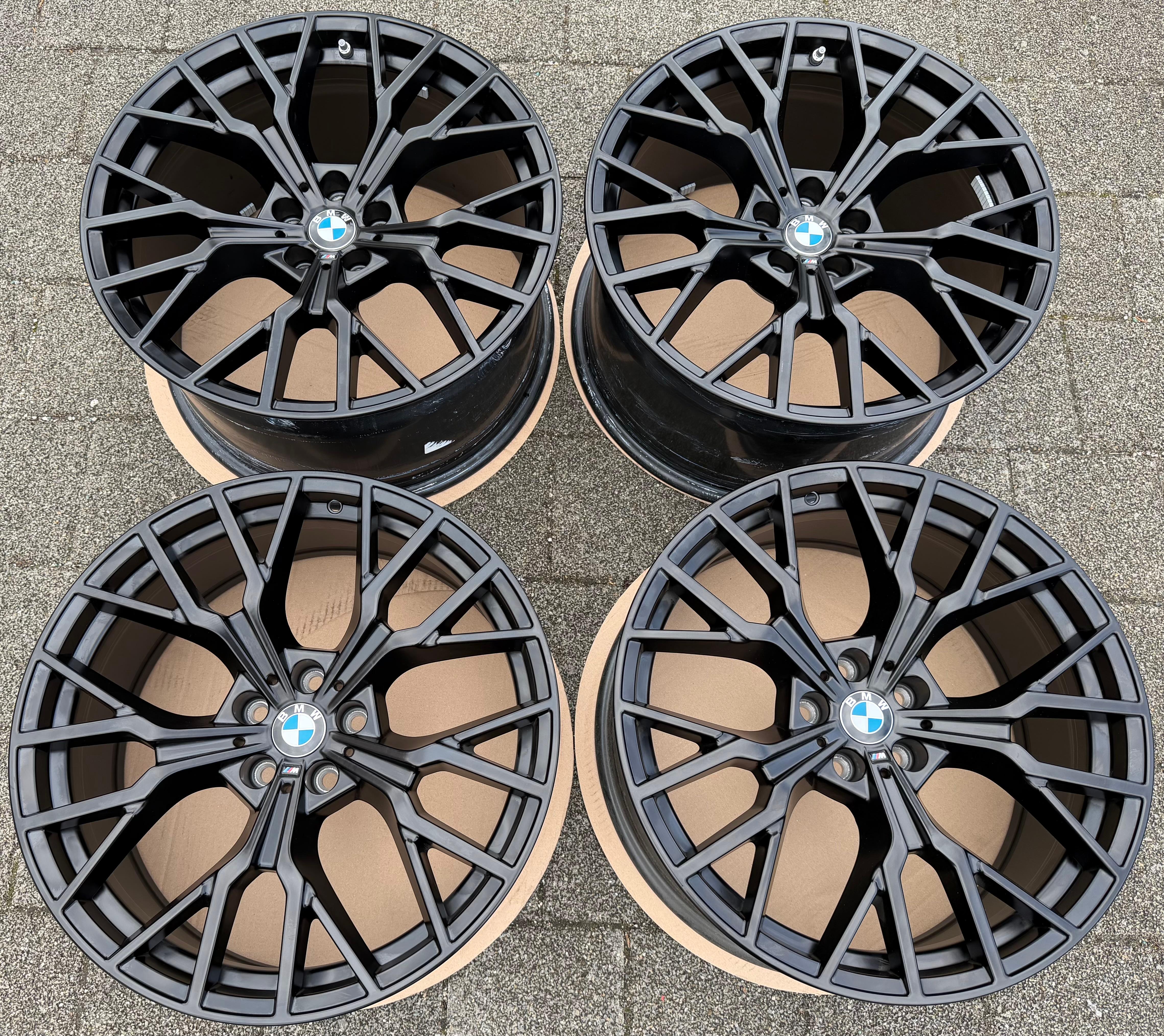 4 jantes d'été en aluminium d'origine de 20 pouces pour BMW Série 7 i7 G70, X3 G45 et M911, pneus Pirelli