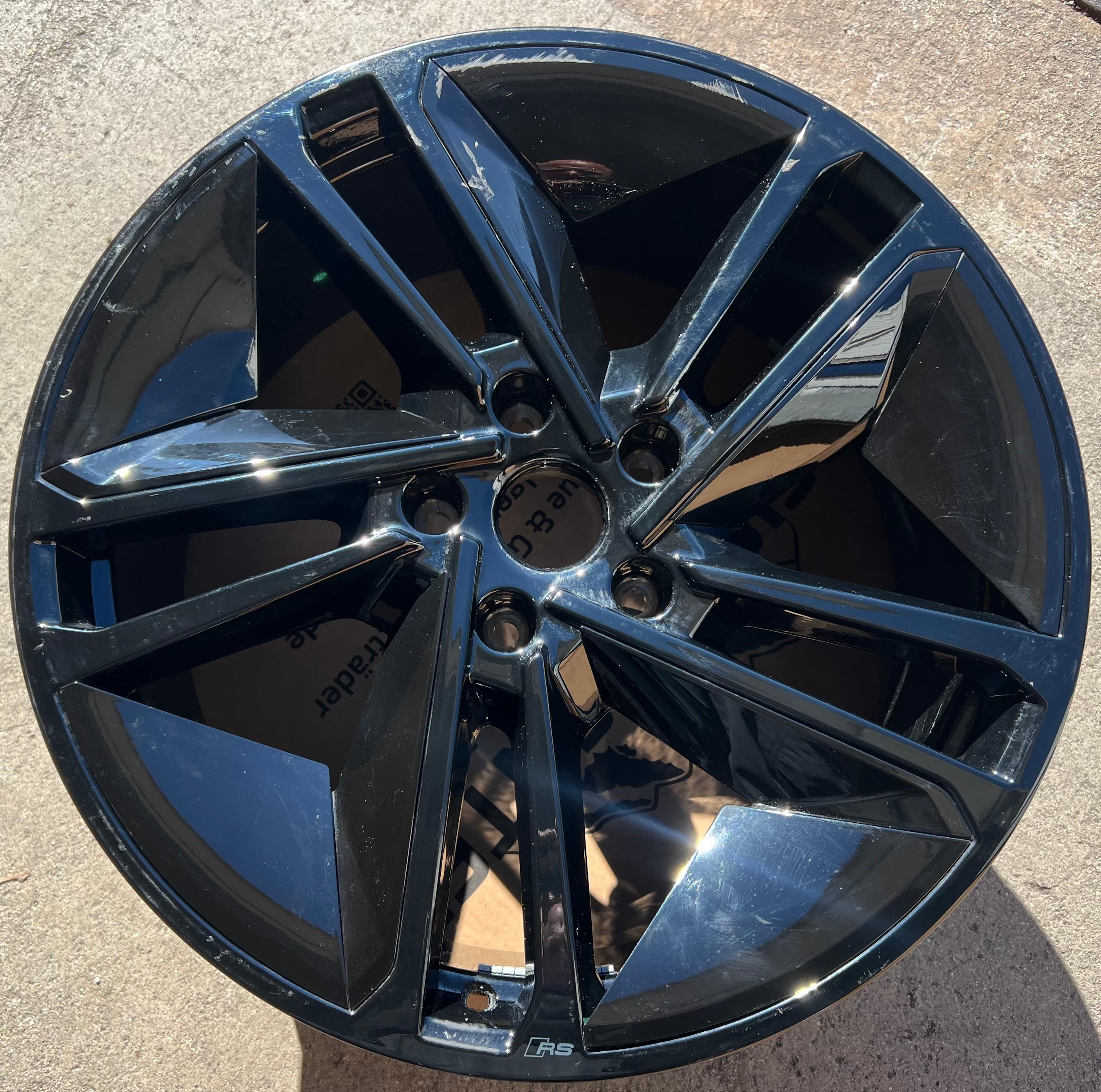 1 ORIGINELE 21" ALUMINIUM VELG AUDI E-TRON GT RS 4J3601025AC VOORAS GRATIS VERZENDING