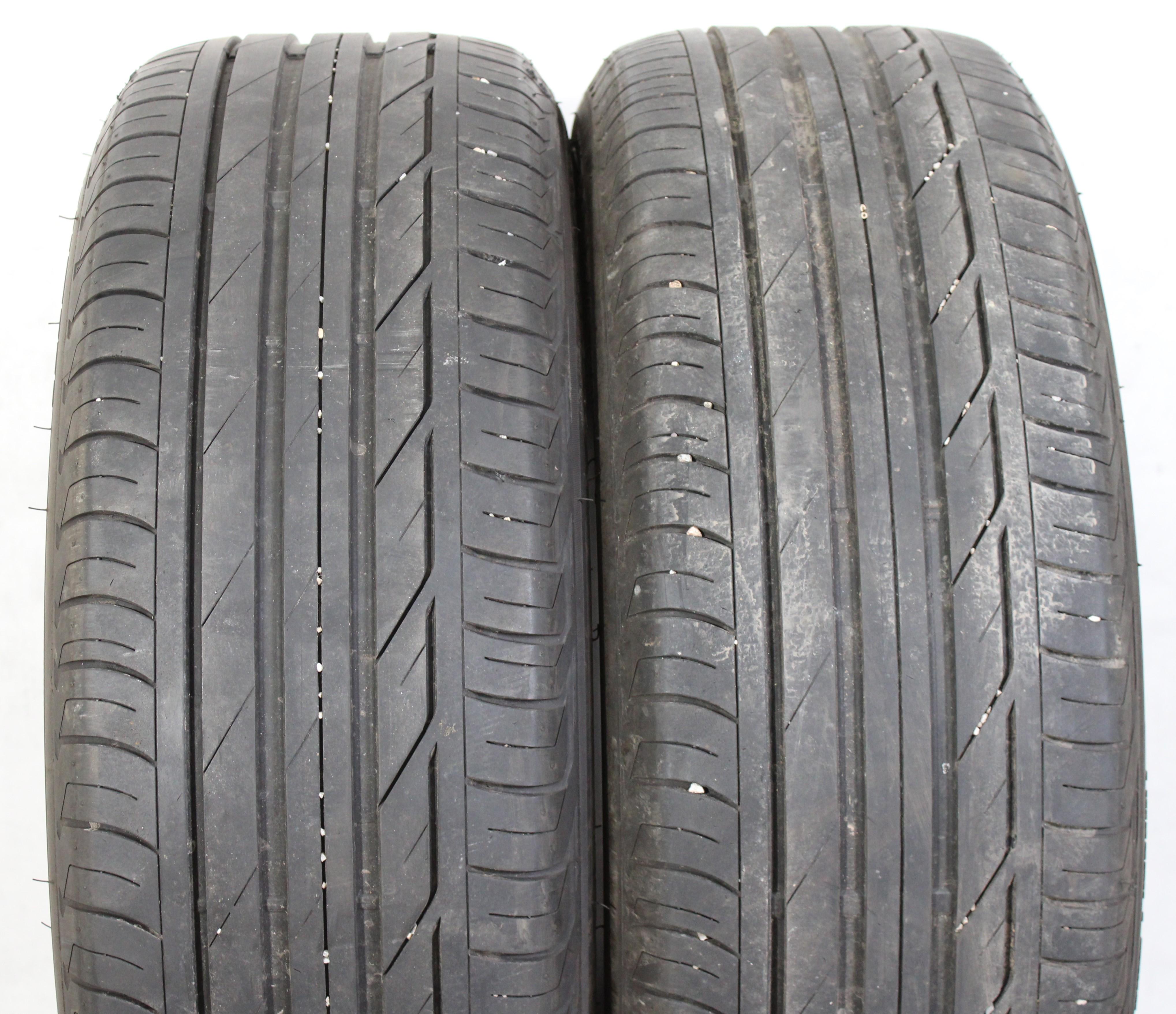 2 x 225/50R18 95W Sommerreifen Bridgestone Turanza T001 Runflat 5-5,5mm 2017/2018 *