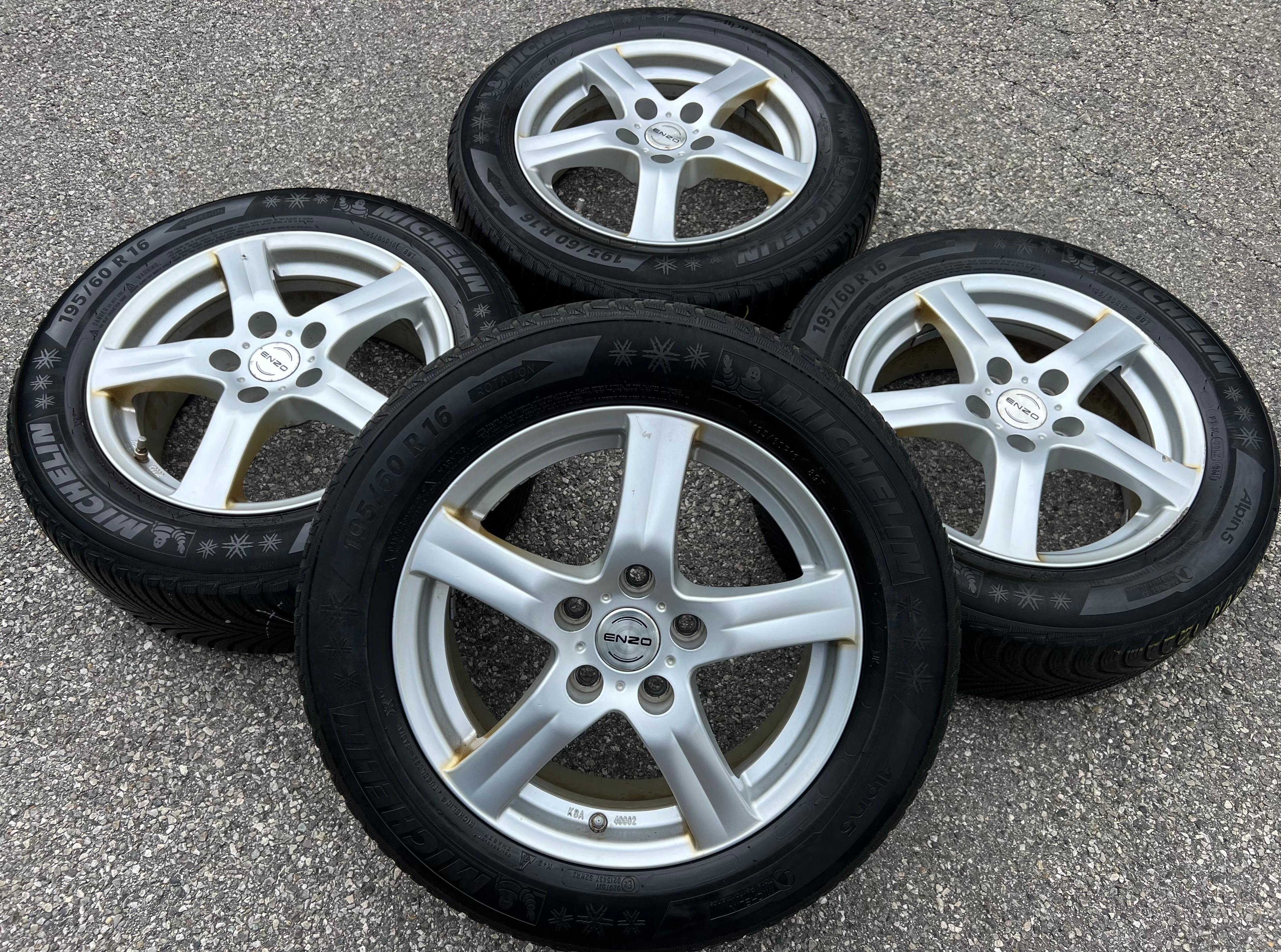4 aluminium velgen 16" Hyundai IX25, KIA Ceed, Sportage, Venga 6,5x16 ET40 RDKS