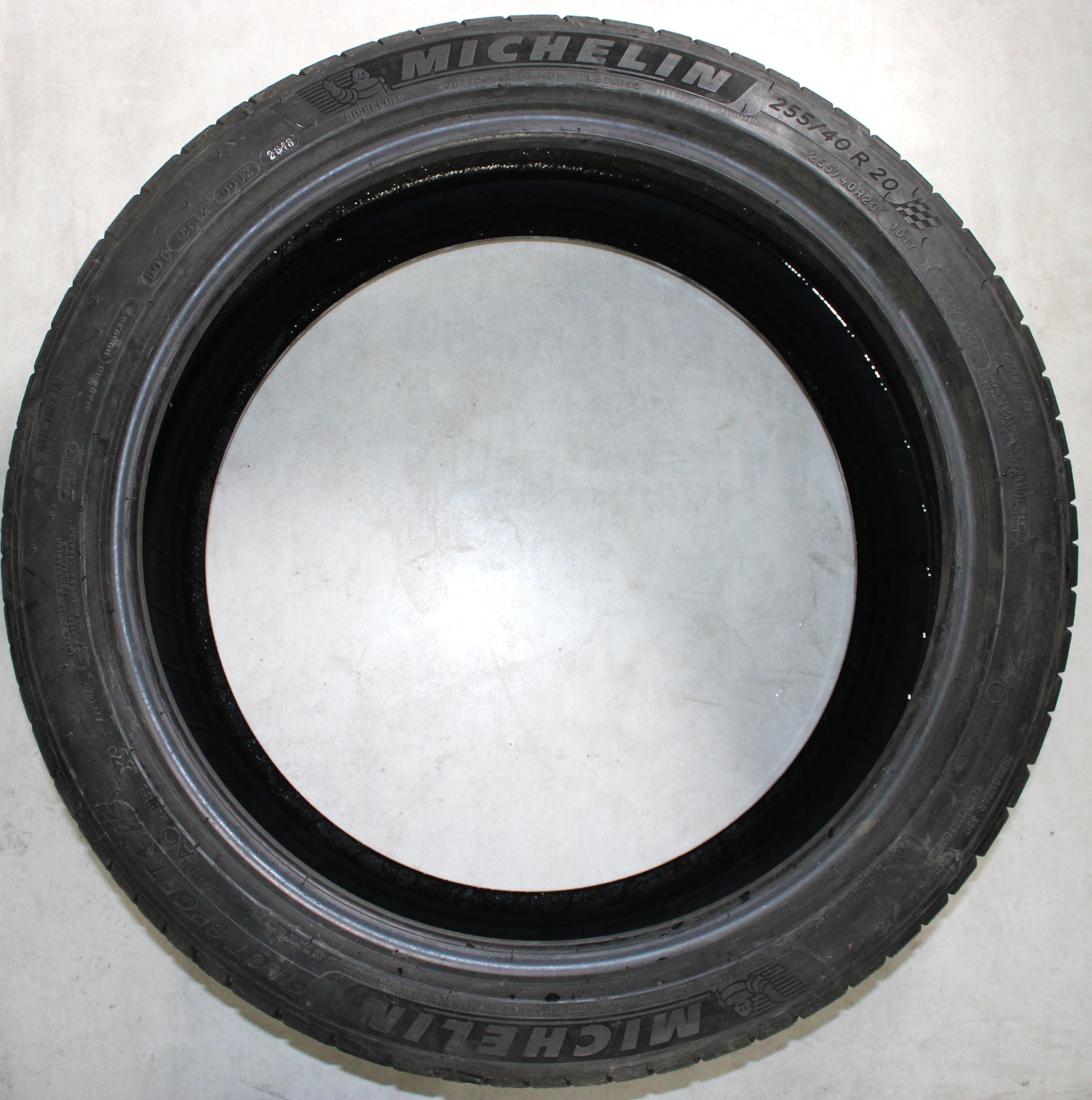 4 x 255/40R20 101Y Sommerreifen Michelin Pilot Sport 4S Volles Profil 2018 Silent AO