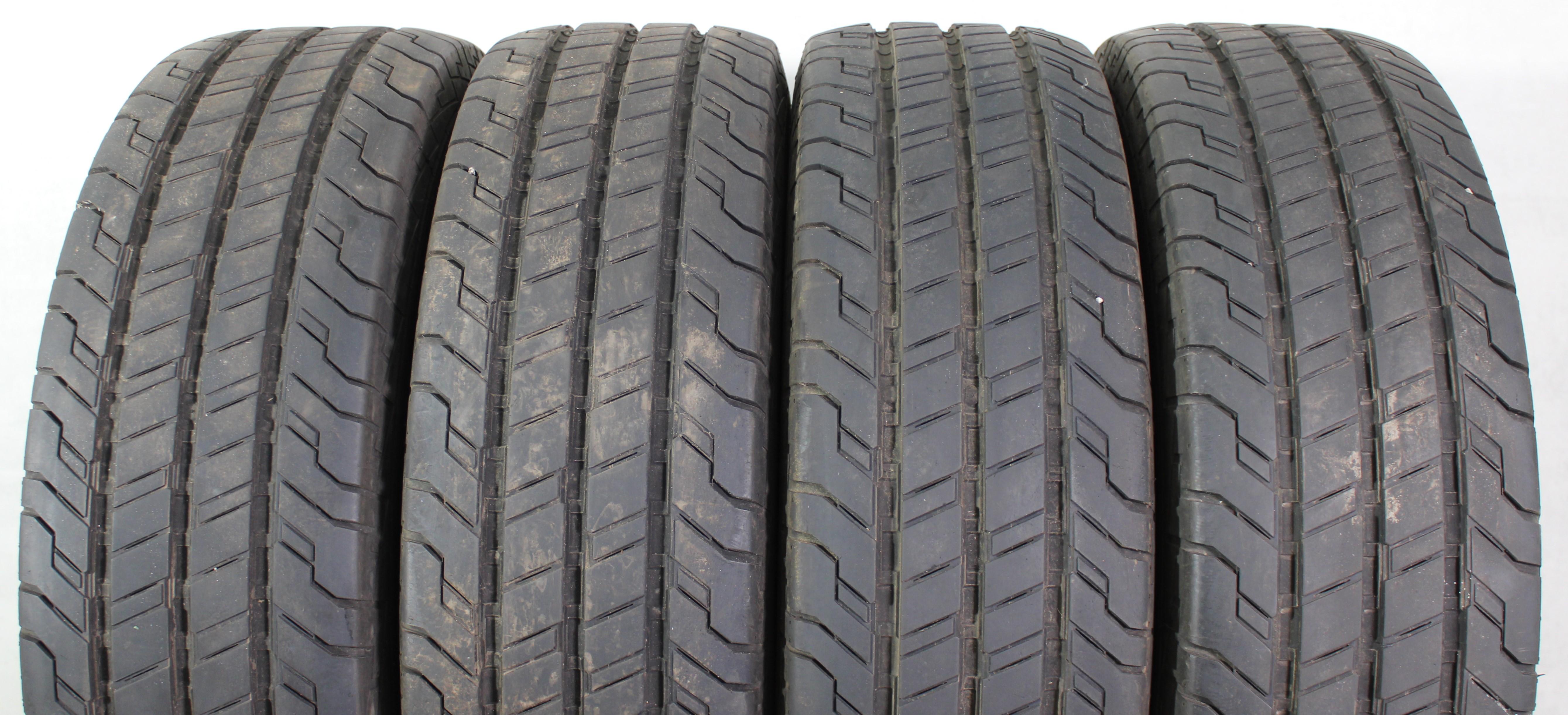 4 x 225/75R16C 121/120R Sommerreifen Continental VanContact 100 7,5mm 2022