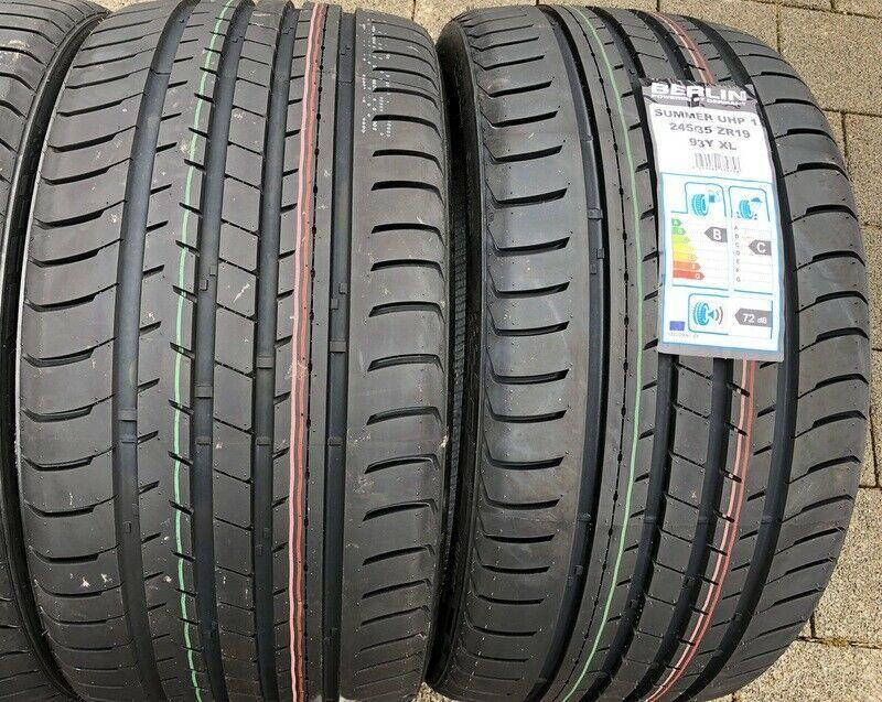 4 X 245/35R19 93Y BERLIN TIRE SUMMER UHP1 PNEUS ÉTÉ 2020 NEUFS