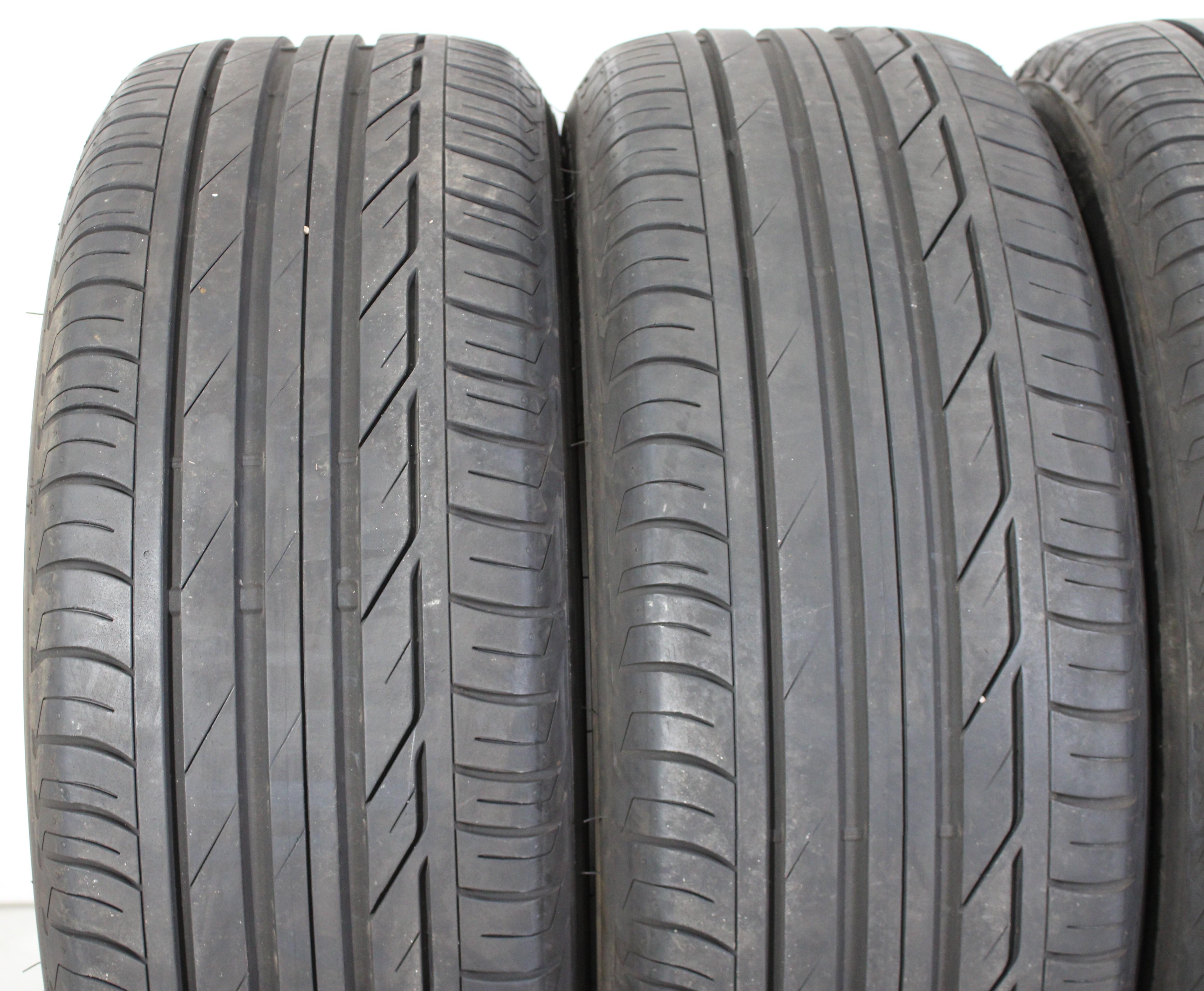 4 x 225/50R18 95W Sommerreifen Bridgestone Turanza T001 Runflat 2x5,5-6mm/2x6,5-7mm 2017 *