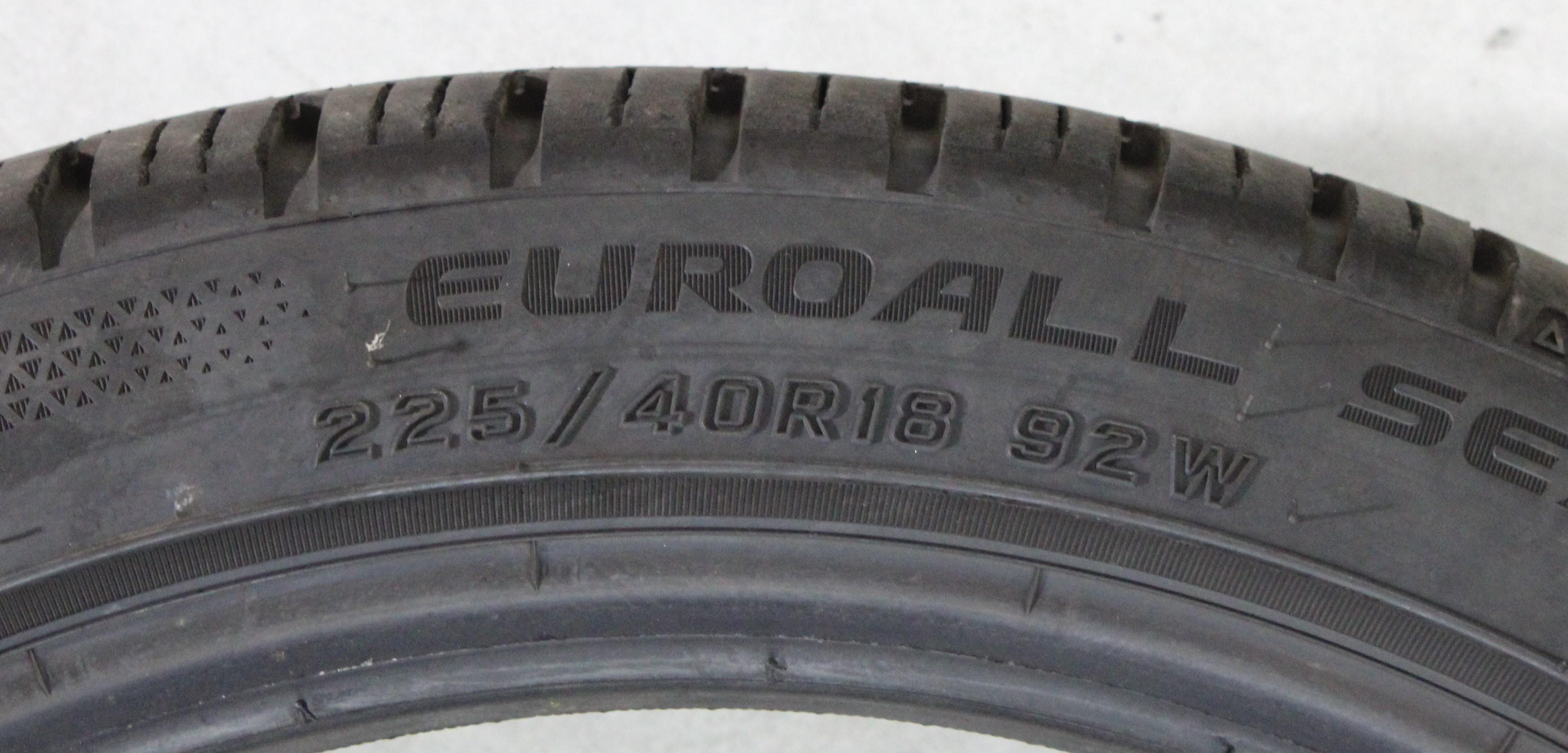 1 x 225/40R18 92W Ganzjahresreifen Falken Euroall Season AS220 Pro 6-6,5mm 2024