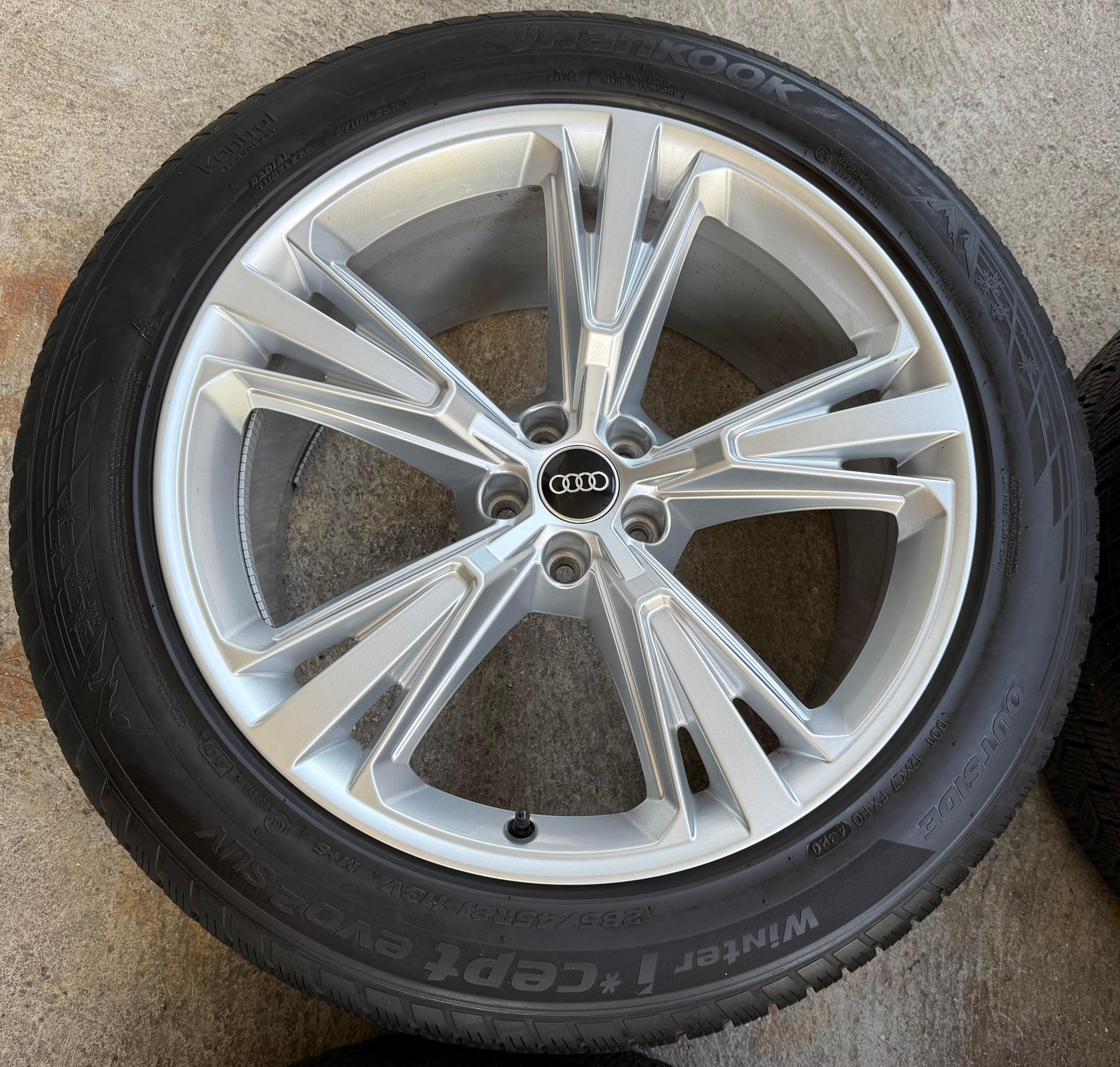 4 Original 21" Alu Winterräder Audi Q8 SQ8 4M 4M8601025H 285/45R21 113V Hankook