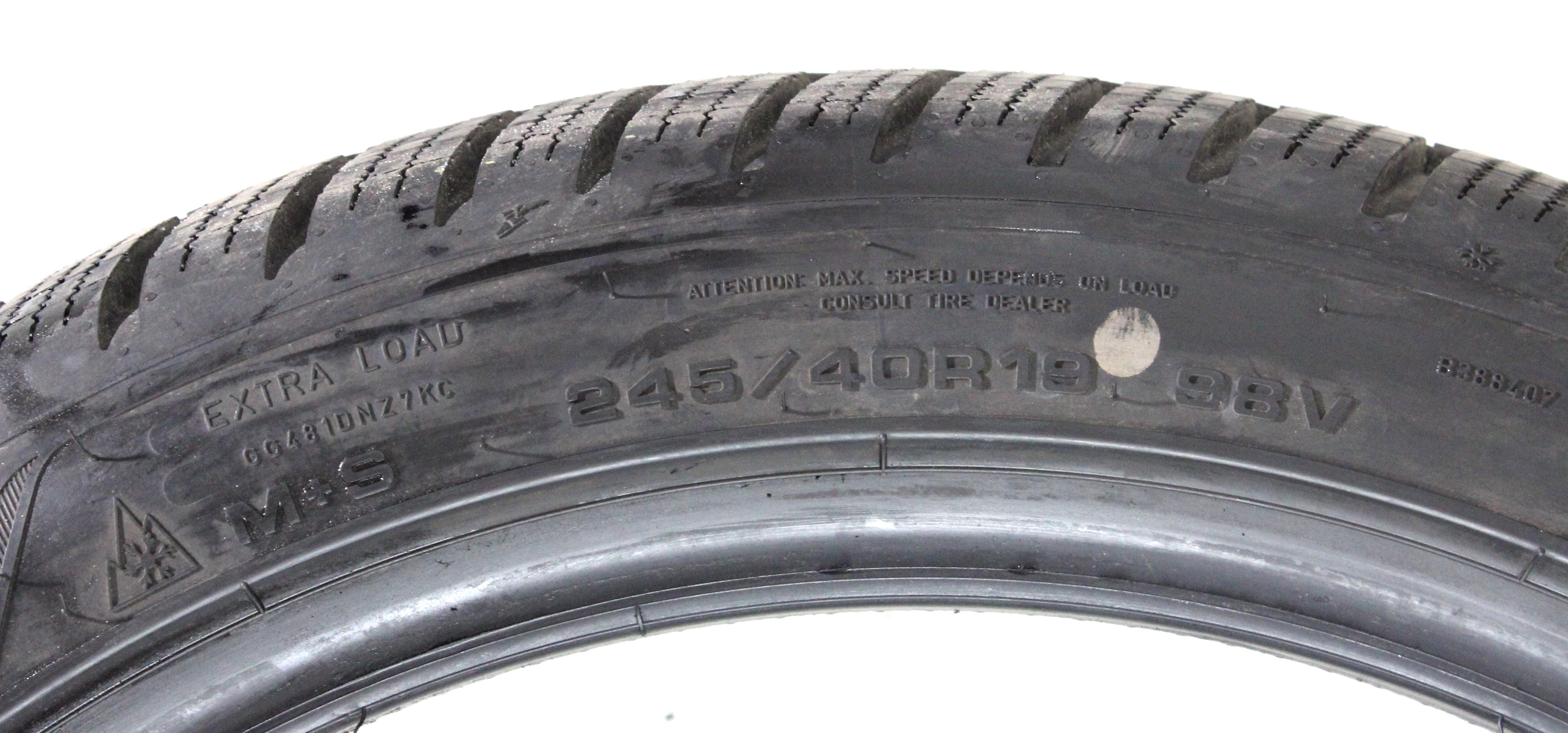 1 x 245/40R19 98V Winterreifen Goodyear Ultra Grip Performance + * 7mm 2021 XL