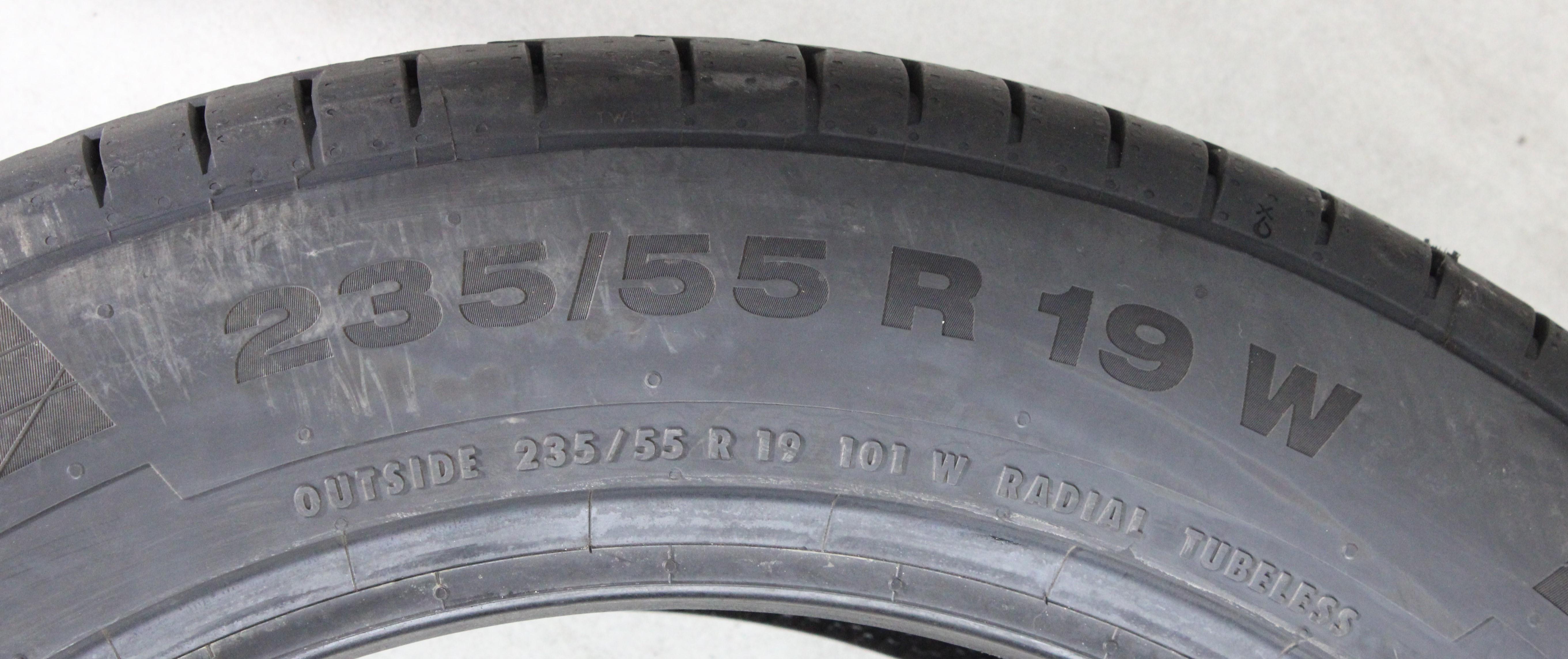 2 neumáticos de verano Continental Sport Contact 5 AO 2025, 235/55R19 101W