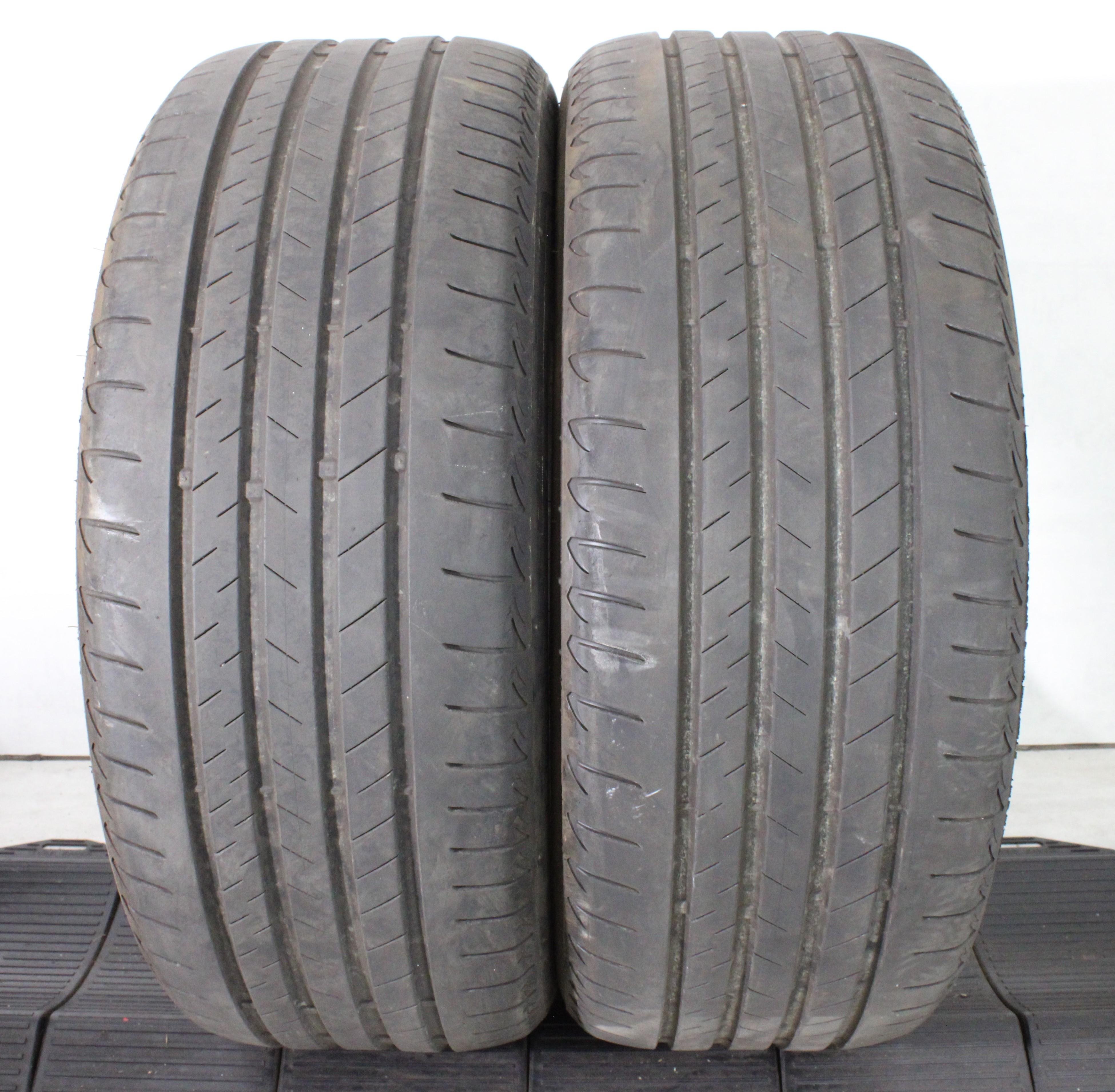 2 x 255/50R21 109Y Sommerreifen Bridgestone Alenza 001* in der Mitte 4,5mm und auf den Schultern 5-5,5mm. 2023 Silent