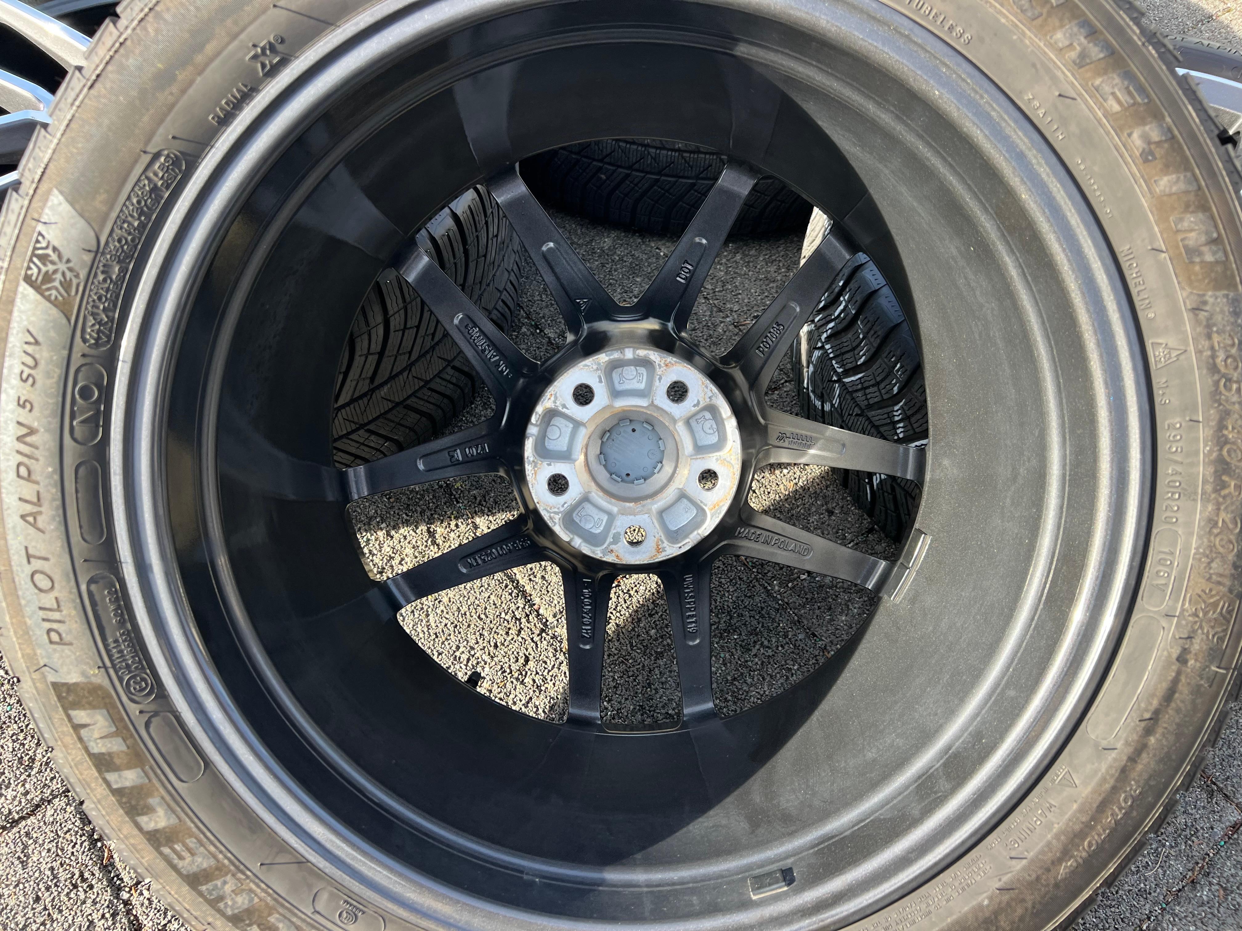 4 ORIGINAL 20" ALU WINTERRÄDER PORSCHE MACAN 265/45R20 104V 295/40R20 106V RDKS
