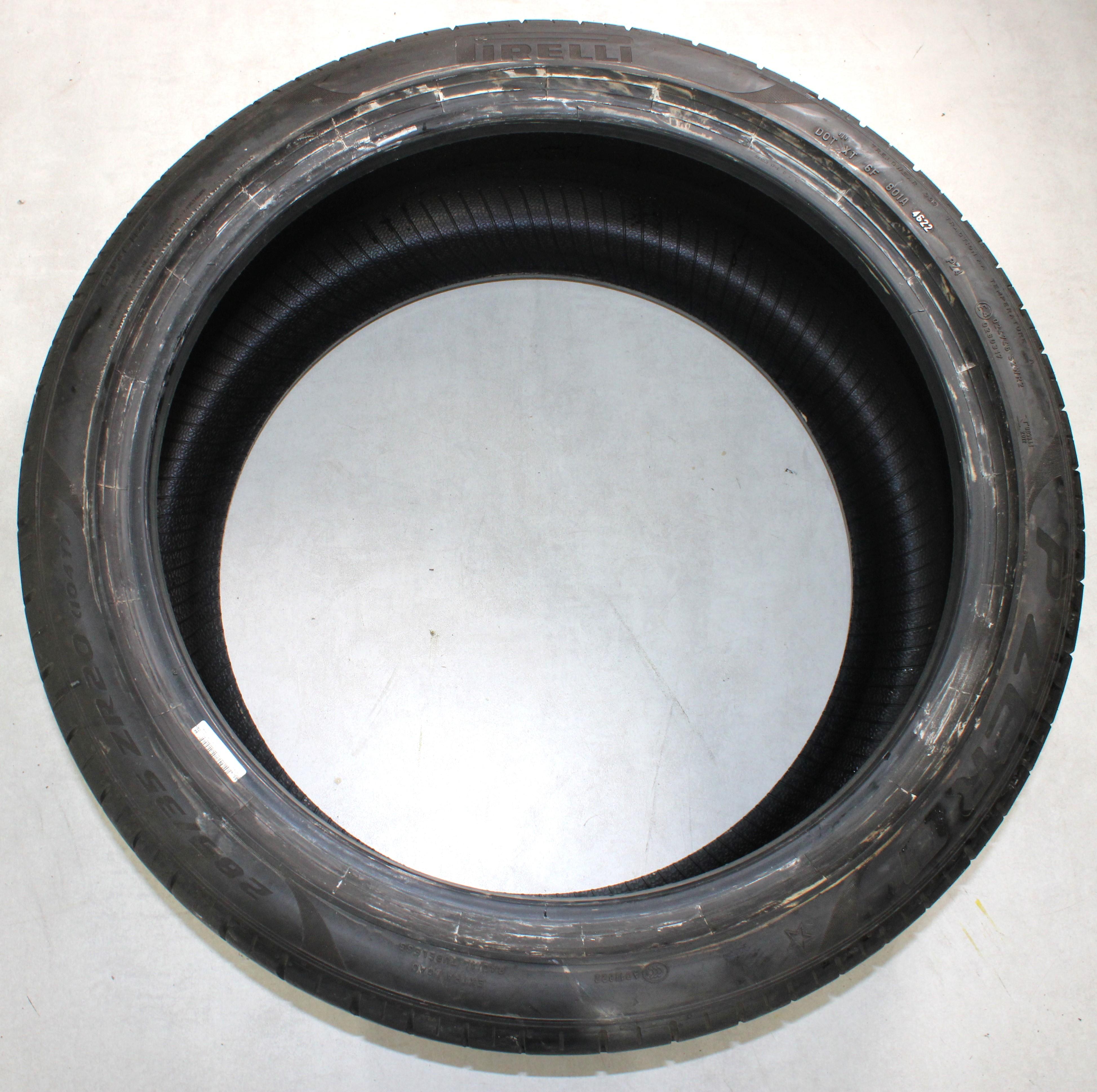 1 x 285/35R20 104Y Sommerreifen Pirelli Pzero PZ4 5,5mm 2022 *