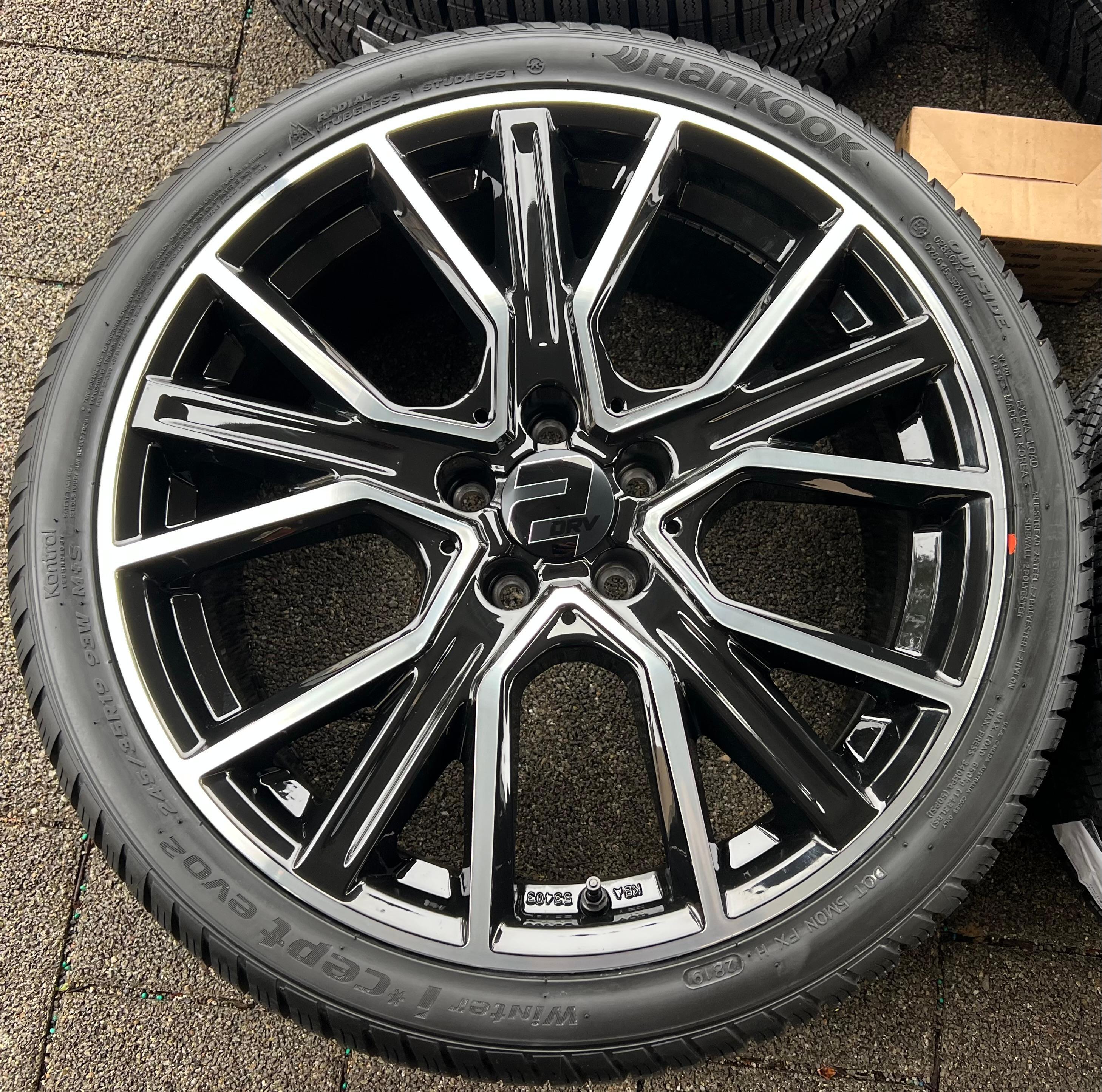 4 ALU 19" WINTERRÄDER AUDI A4 8K B8 8W B9 245/35R19 93W HANKOOK FREIHAUS