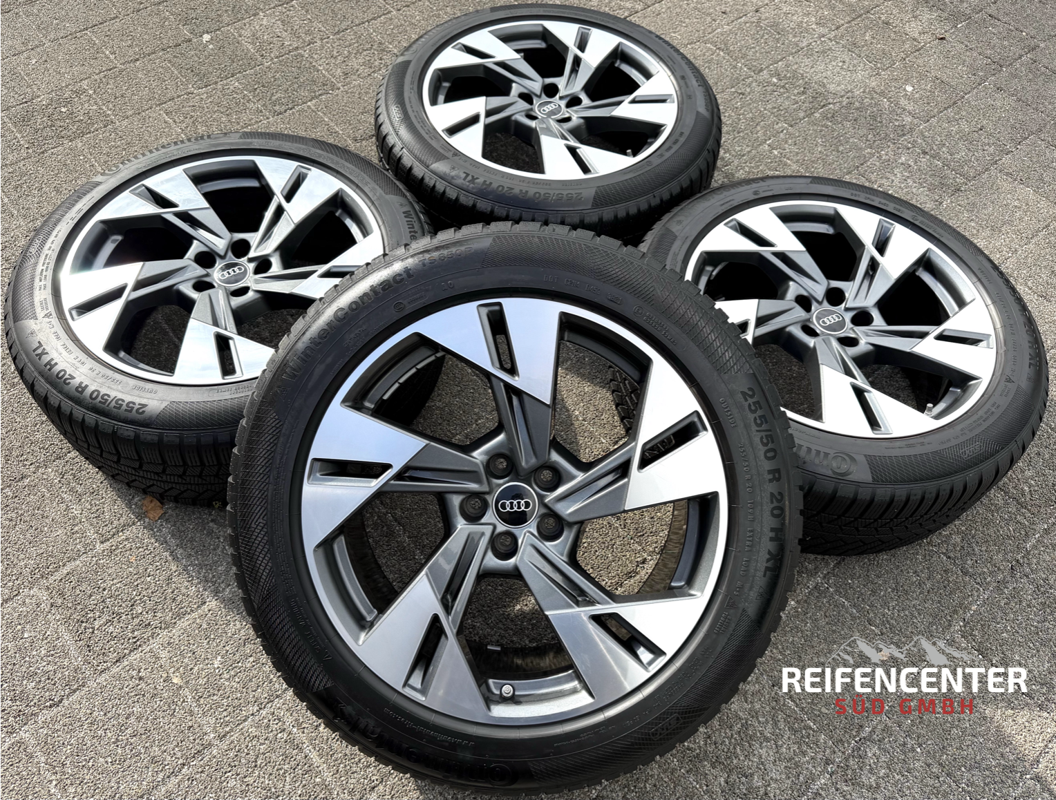 4 ORIGINAL 20" ALU WINTERRÄDER AUDI E-TRON Q8 ETRON 4KE601025T 255/50R20 109H