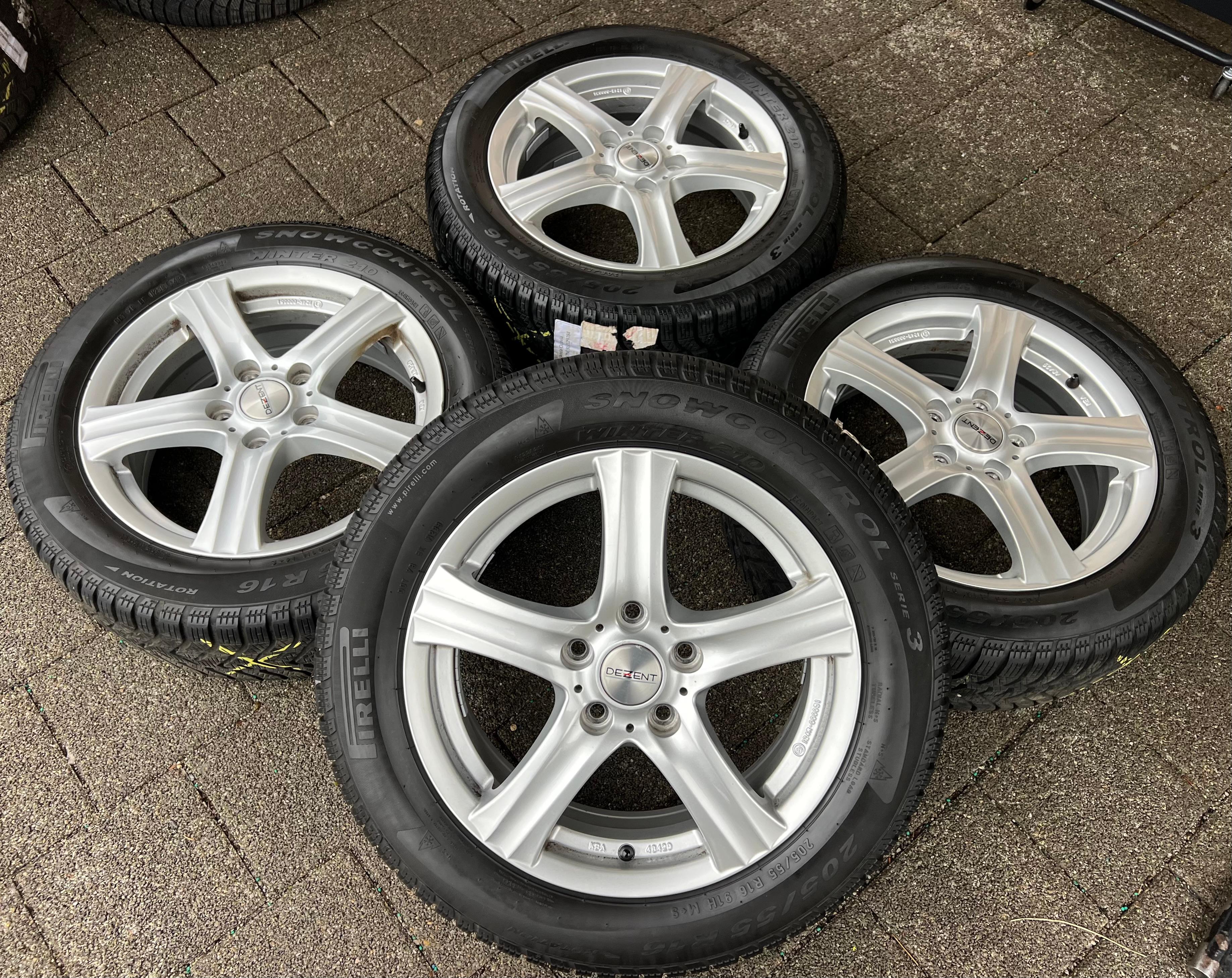 ALU WINTERRÄDER AUDI A3 VW CADDY GOLF TOURAN SEAT LEON AUDI A3 SKODA OCTAVIA