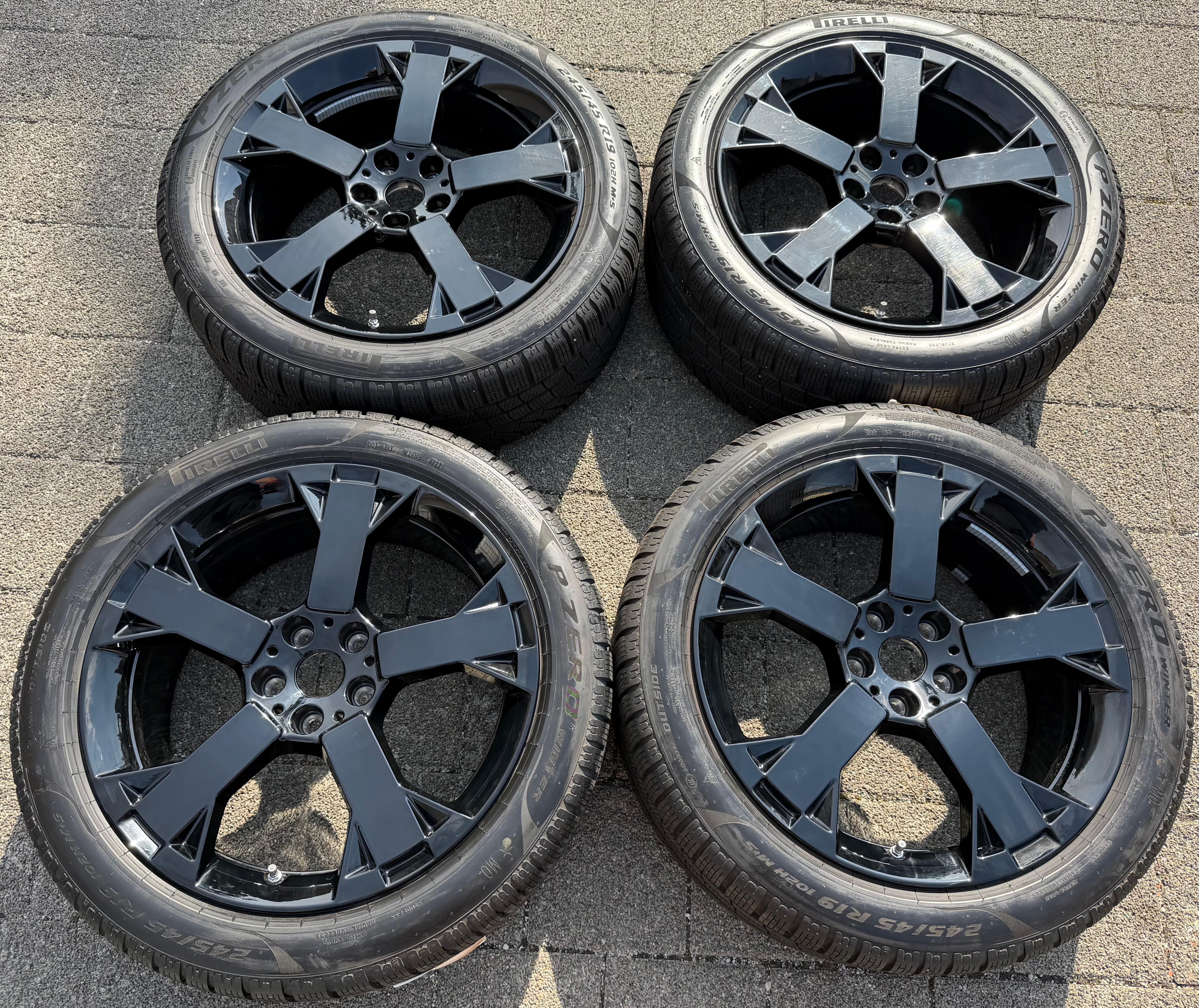 4 Original 19" Alu Winterräder Mini Countryman U25 5A269E6 245/45R19 102H Pirelli JCW 948