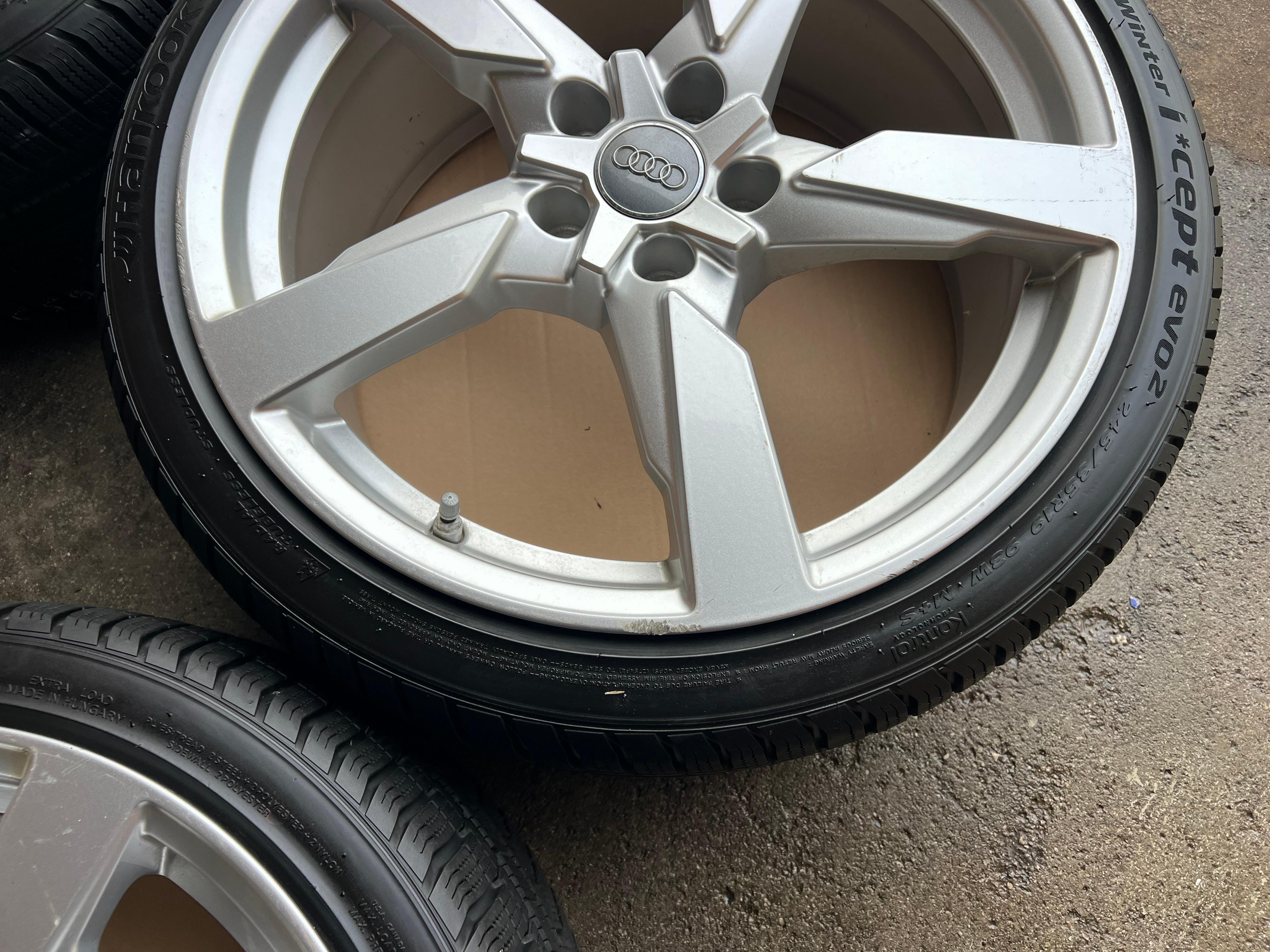 4 RUEDAS DE INVIERNO DE ALEACIÓN ORIGINALES DE 19" PARA AUDI TT TTS 8S 8S0601025AA 245/35R19 93W ENVÍO GRATUITO