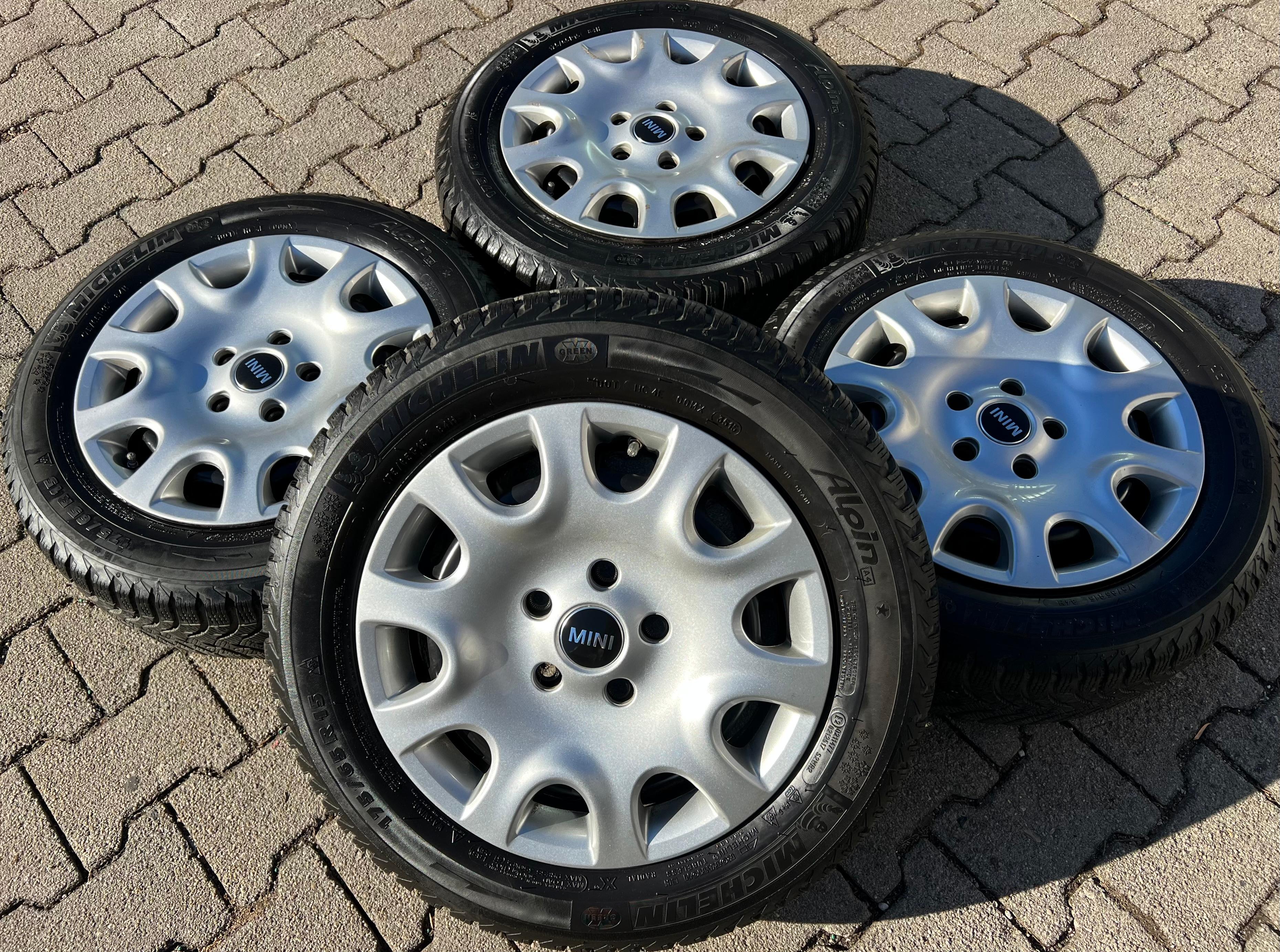 4 RUEDAS DE INVIERNO MINI F55 F56 F57 175/65R15 84H RDKS 6851510 MICHELIN RDKS ENTREGA GRATUITA