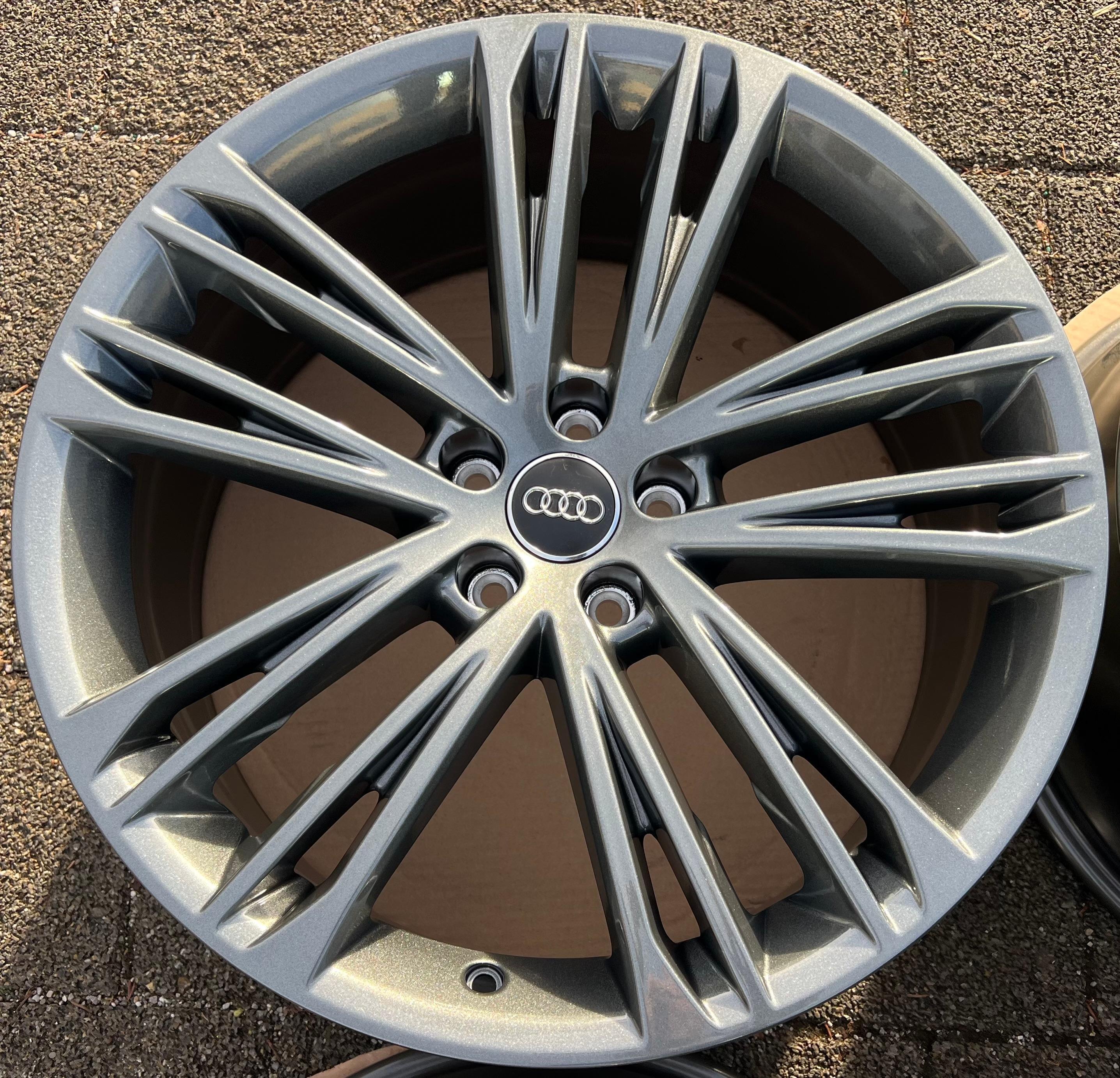 4 ORIGINAL 20" ALUFELGEN AUDI A7 S7 4K 8,5x20 ET30 4K8601025AK NEU