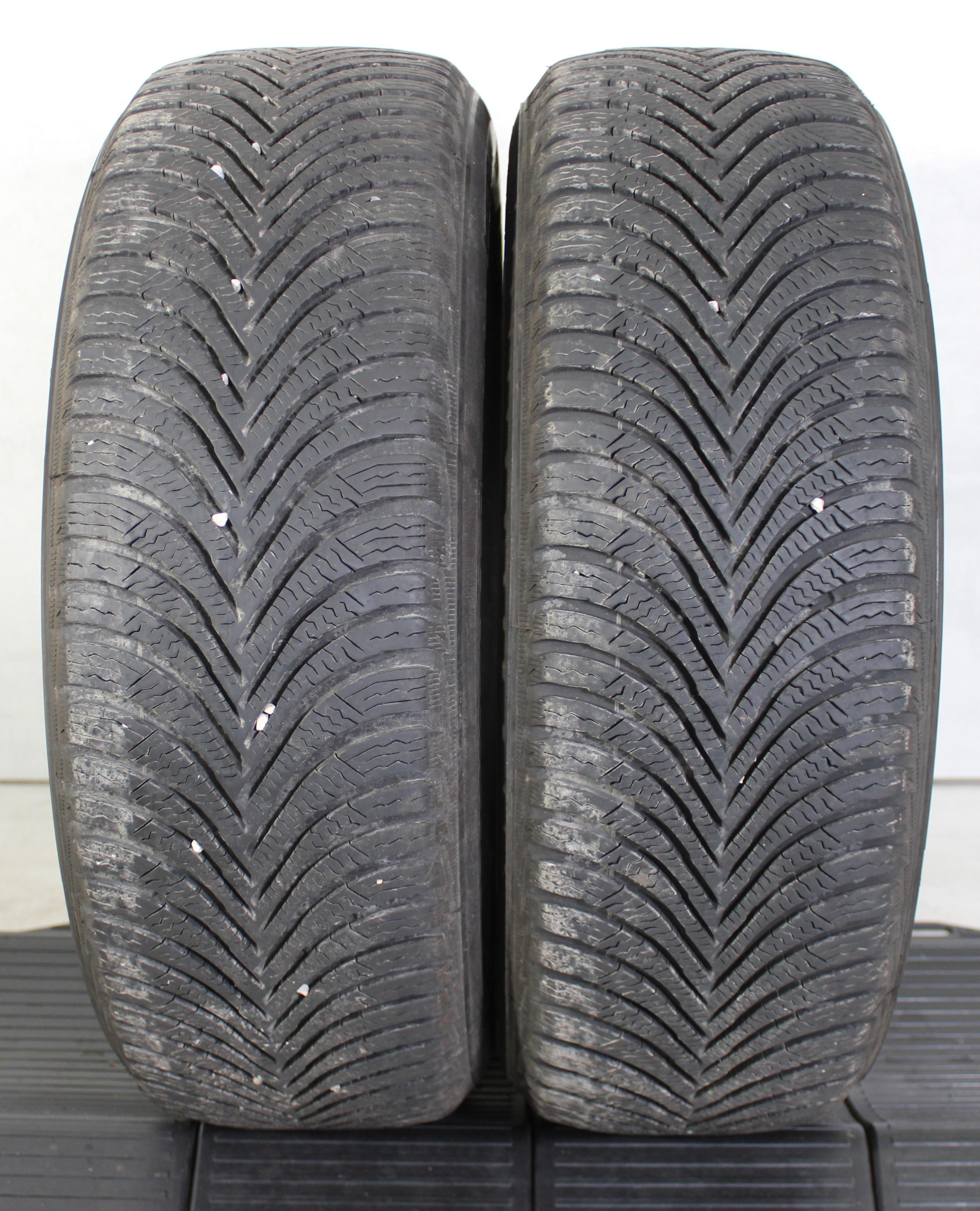 2 x 195/60R16 89H Winterreifen Michelin Alpin 5 1x5-5,5mm/1x6-6,5mm 2018