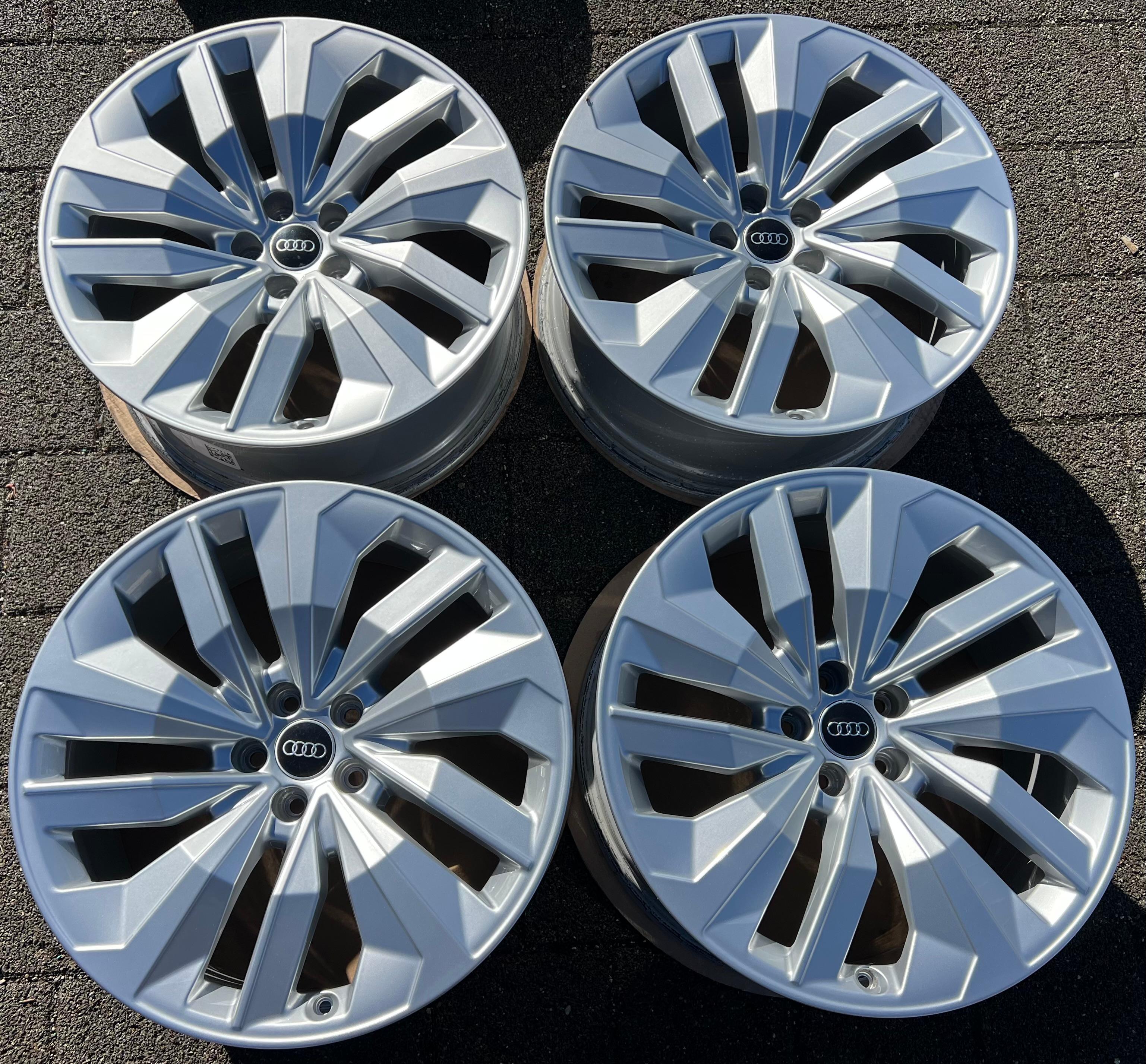 4 jantes en alliage d'origine 20 pouces pour Audi Q8, SQ8 et E-TRON 4M 4KE601025N 9Jx20 ET20