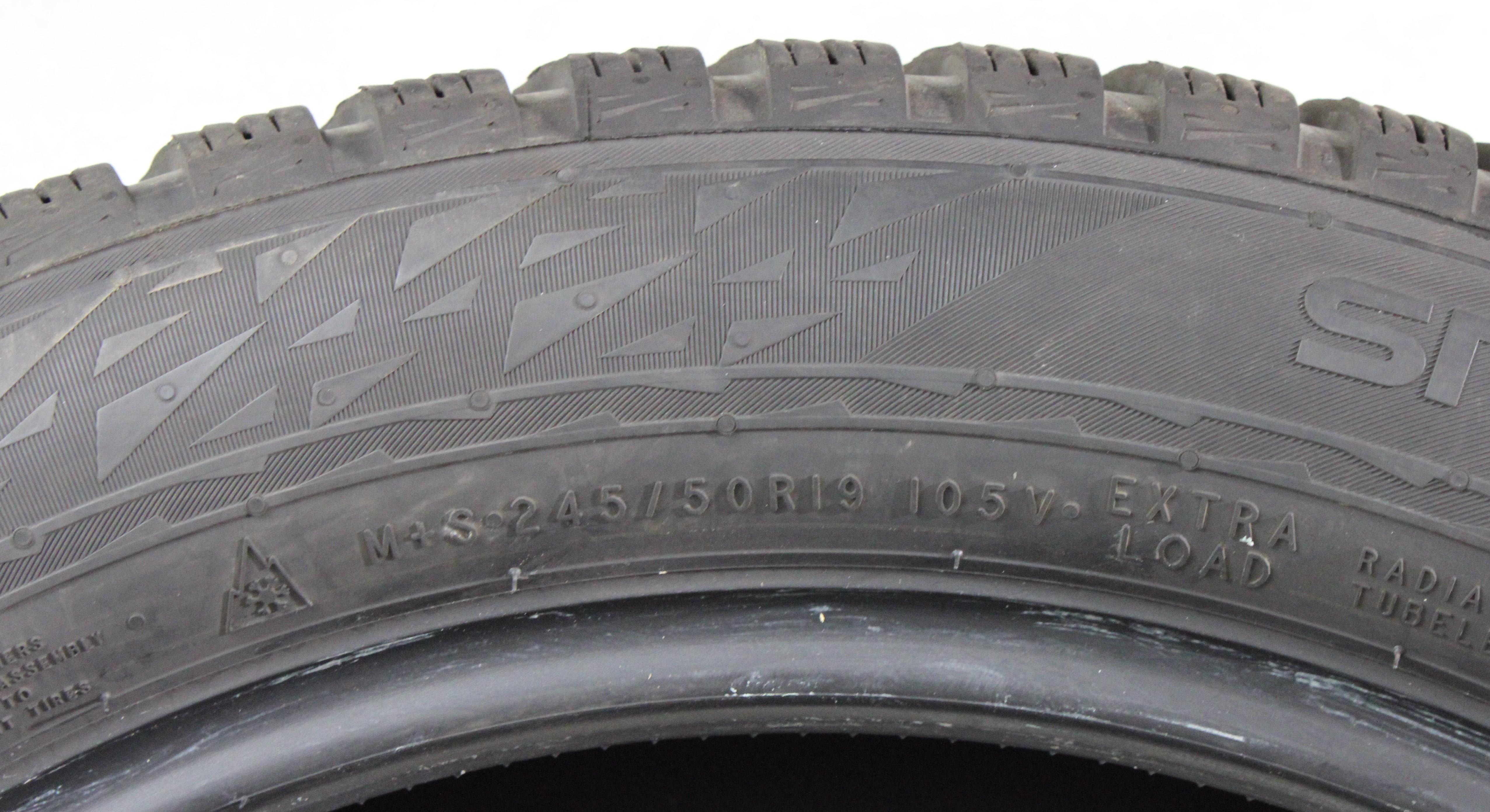 4 x 245/50R19 105V pneumatici invernali Nokian Snowproof 2 SUV 7-7,5 mm 2024 XL