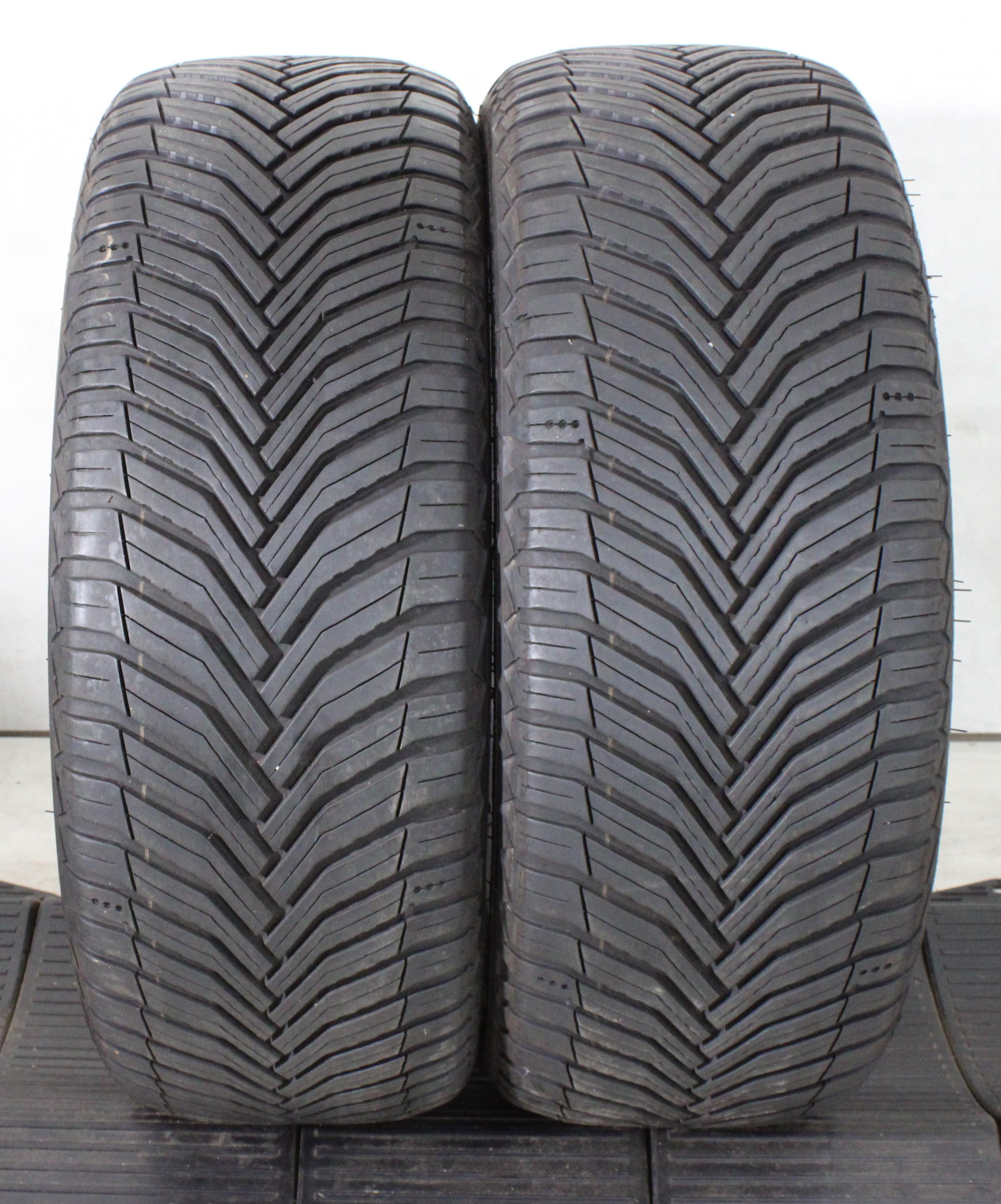2 x 205/45R17 88Y Ganzjahresreifen Michelin Cross Climate 2 1x4,5-5mm/1x5-5,5mm 2021 XL