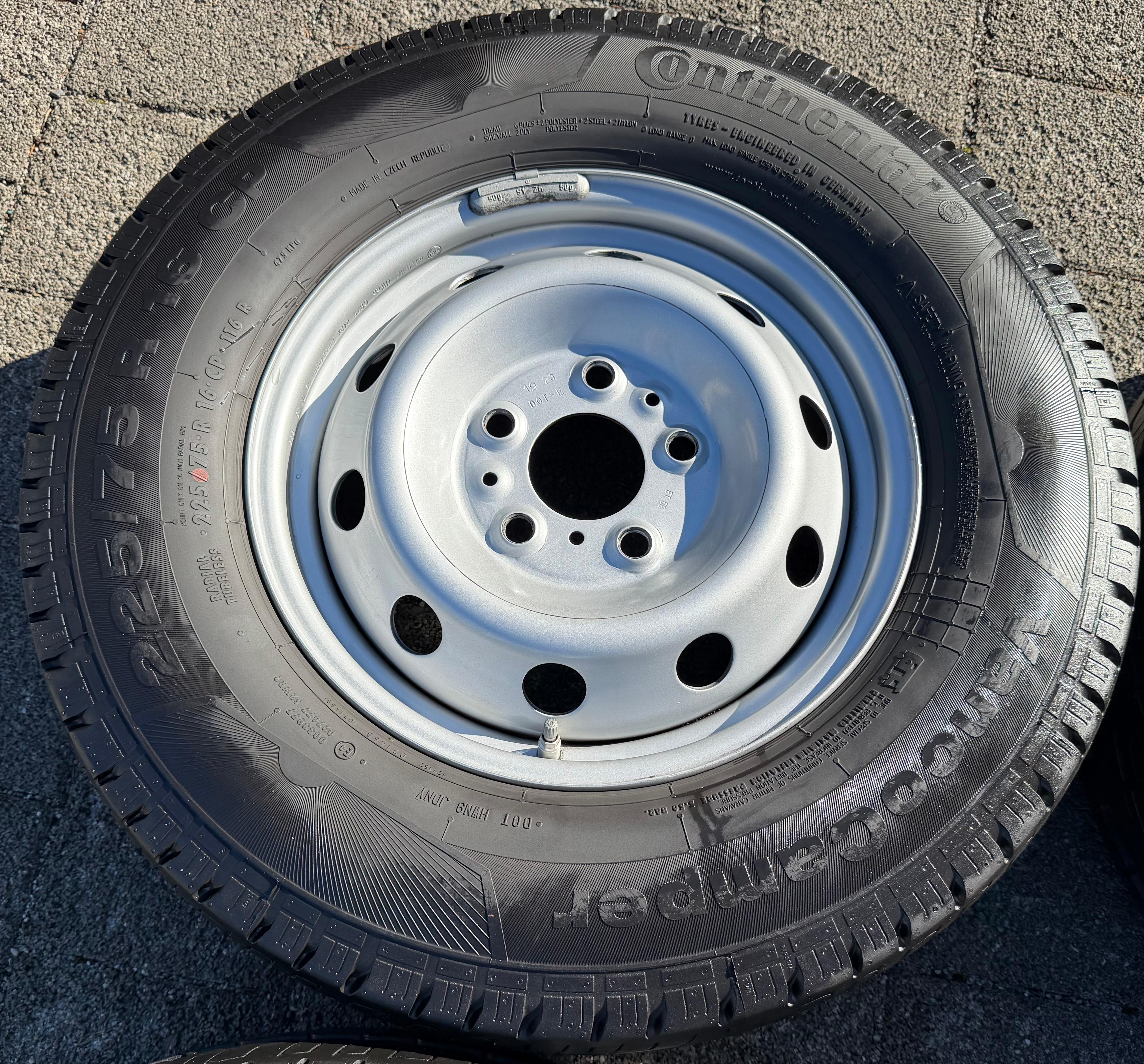 4 ruote estive Peugeot Boxer Fiat Ducato Maxi Citroen Jumper 225/75R16CP 116R RDKS
