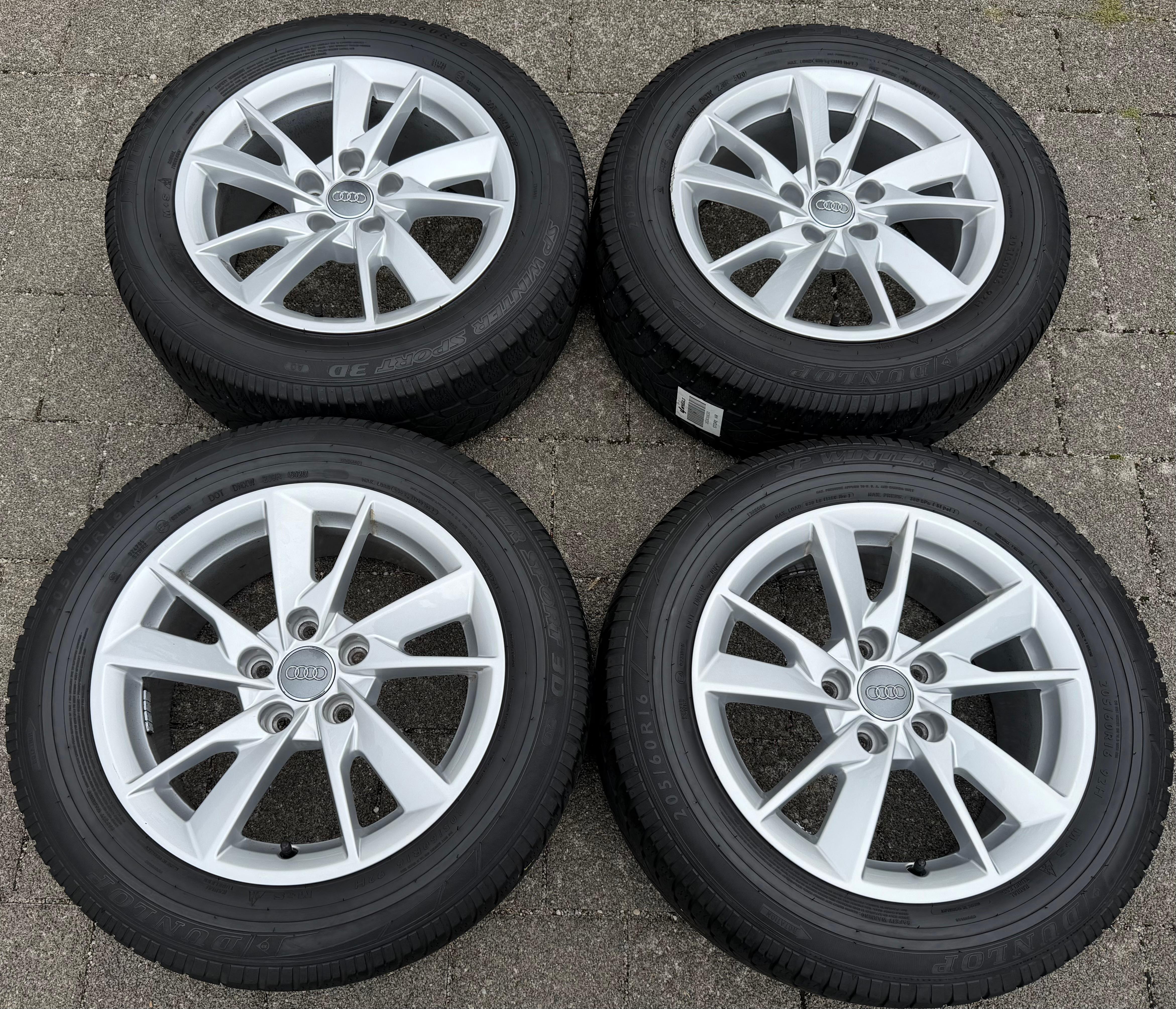 4 Original 16" Alufelgen Felgen Audi A4 8W B9 8W0601025B 7x16 ET35