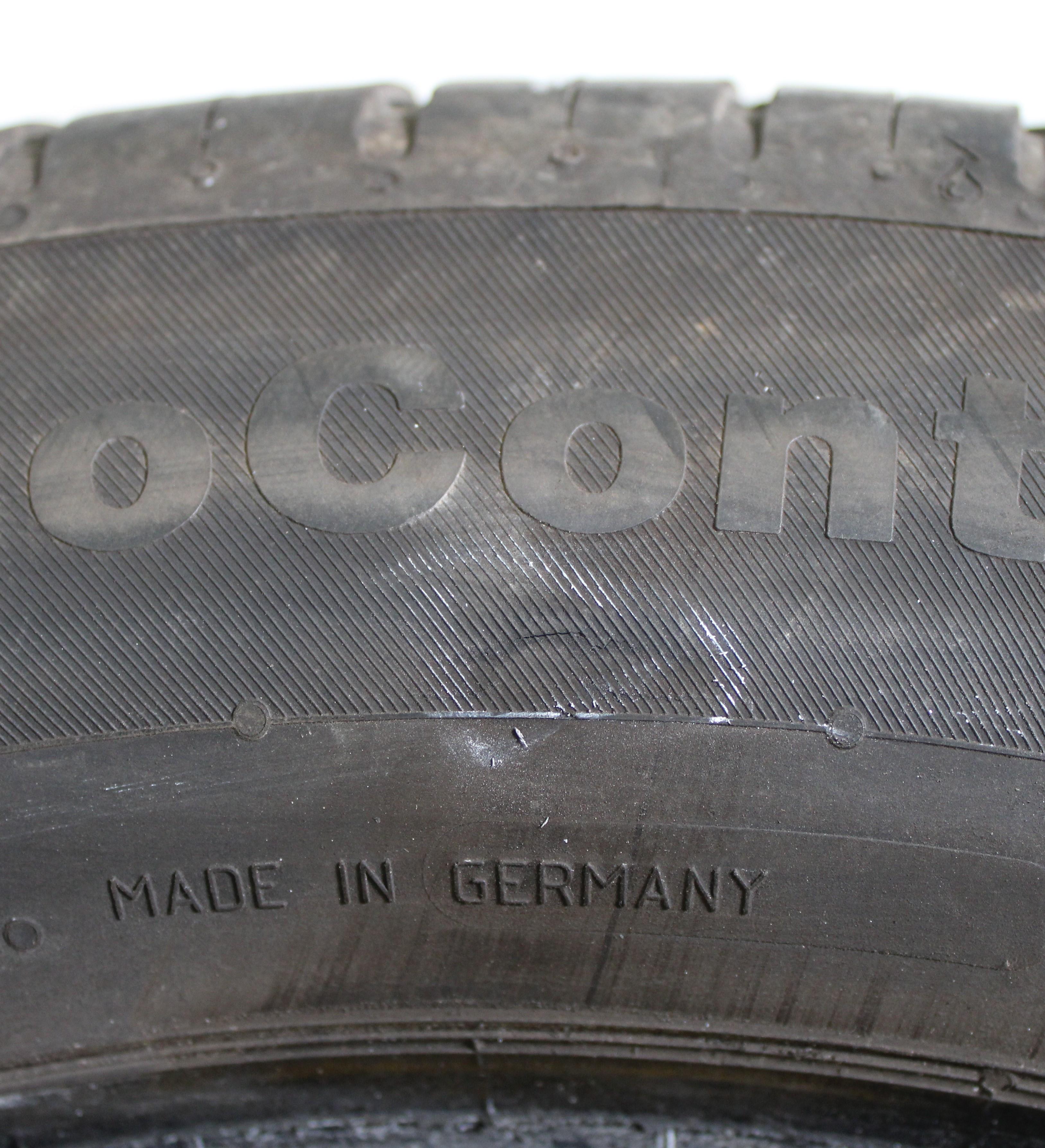 4 x 225/55R16 99Y Sommerreifen Continental  Eco Contact 5 4,5-5mm 2015 XL