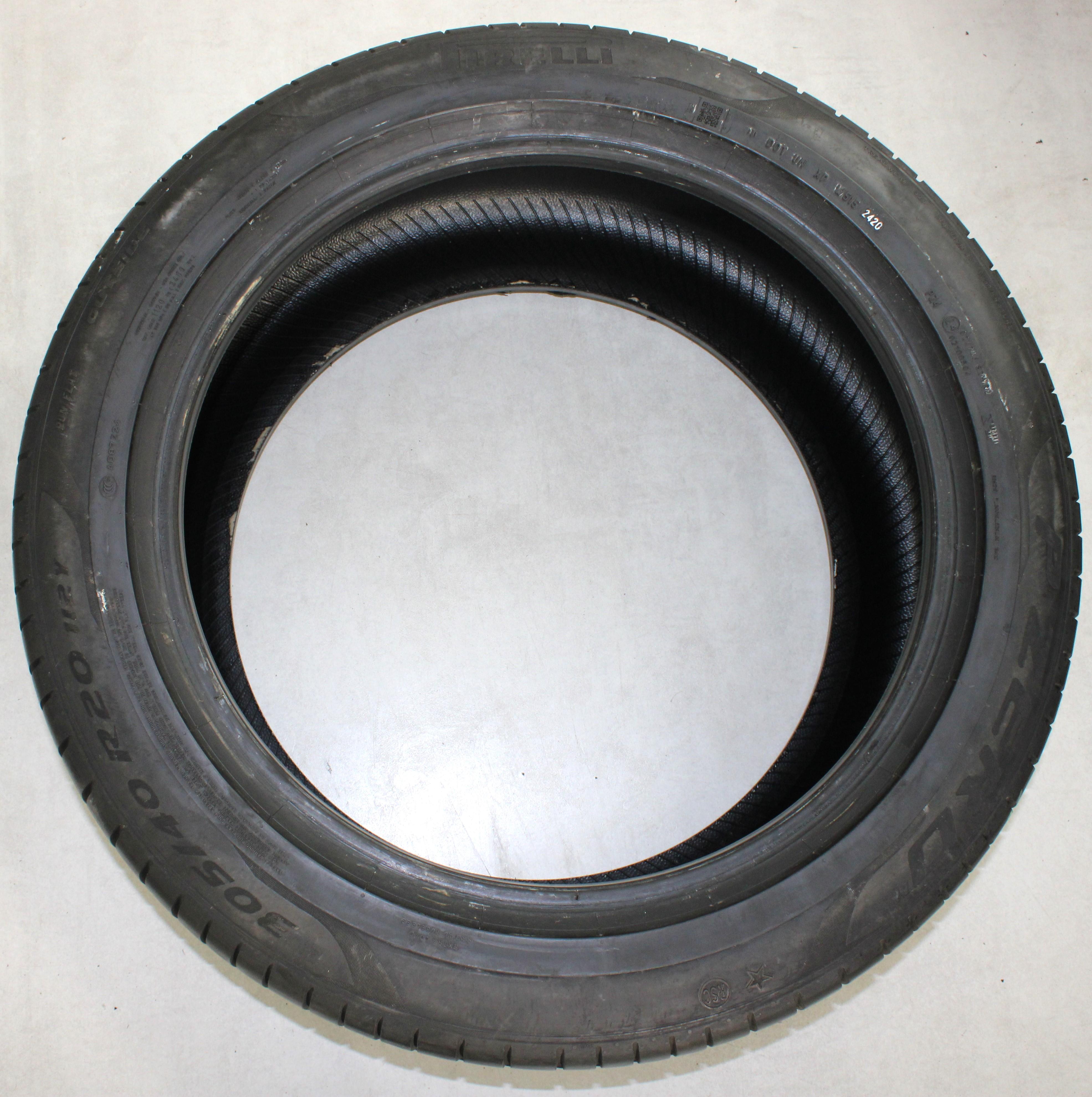 1 neumático de verano Pirelli P Zero PZ4 Runflat 305/40R20 112Y, 5,5 mm, 2020 *