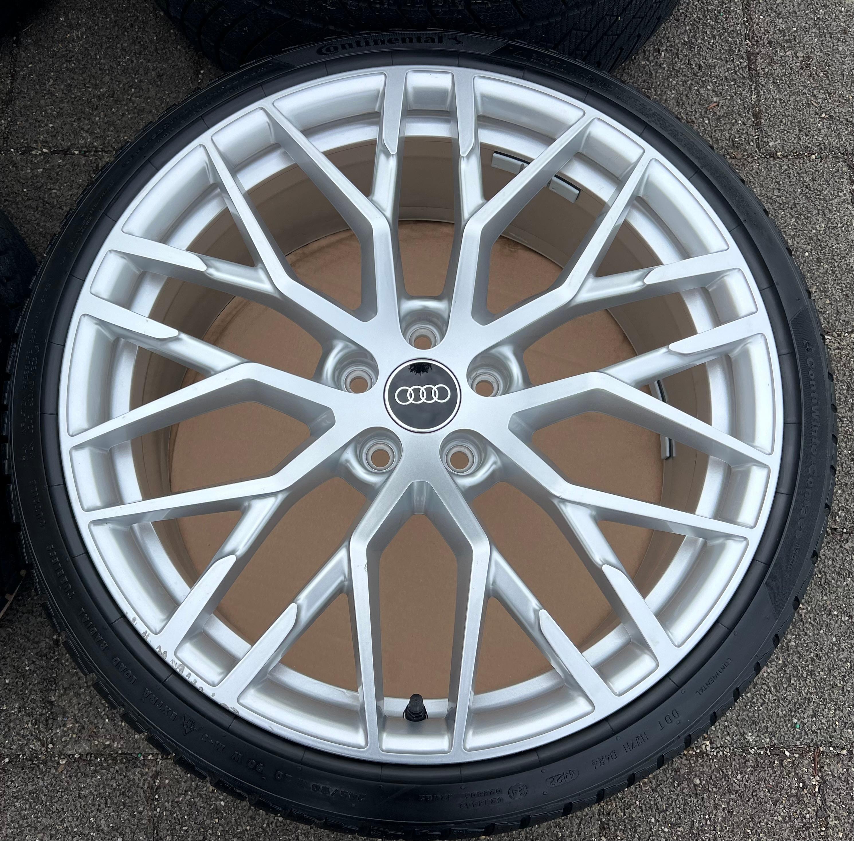 4 ORIGINAL 20" ALU WINTERRÄDER AUDI R8 V8 V10 4S 4S0601025G 4S0601025H NEUWERTIG