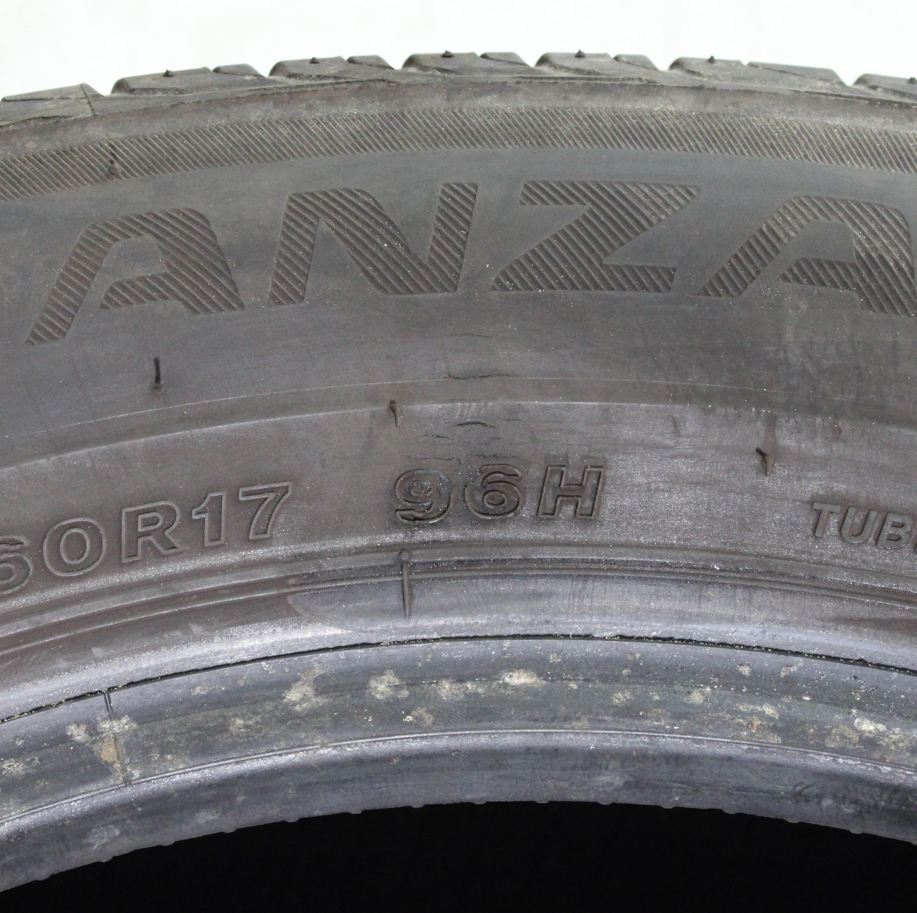 2 x 215/60R17 96H Sommerreifen Bridgestone Turanza T001 5,5-6mm 2018