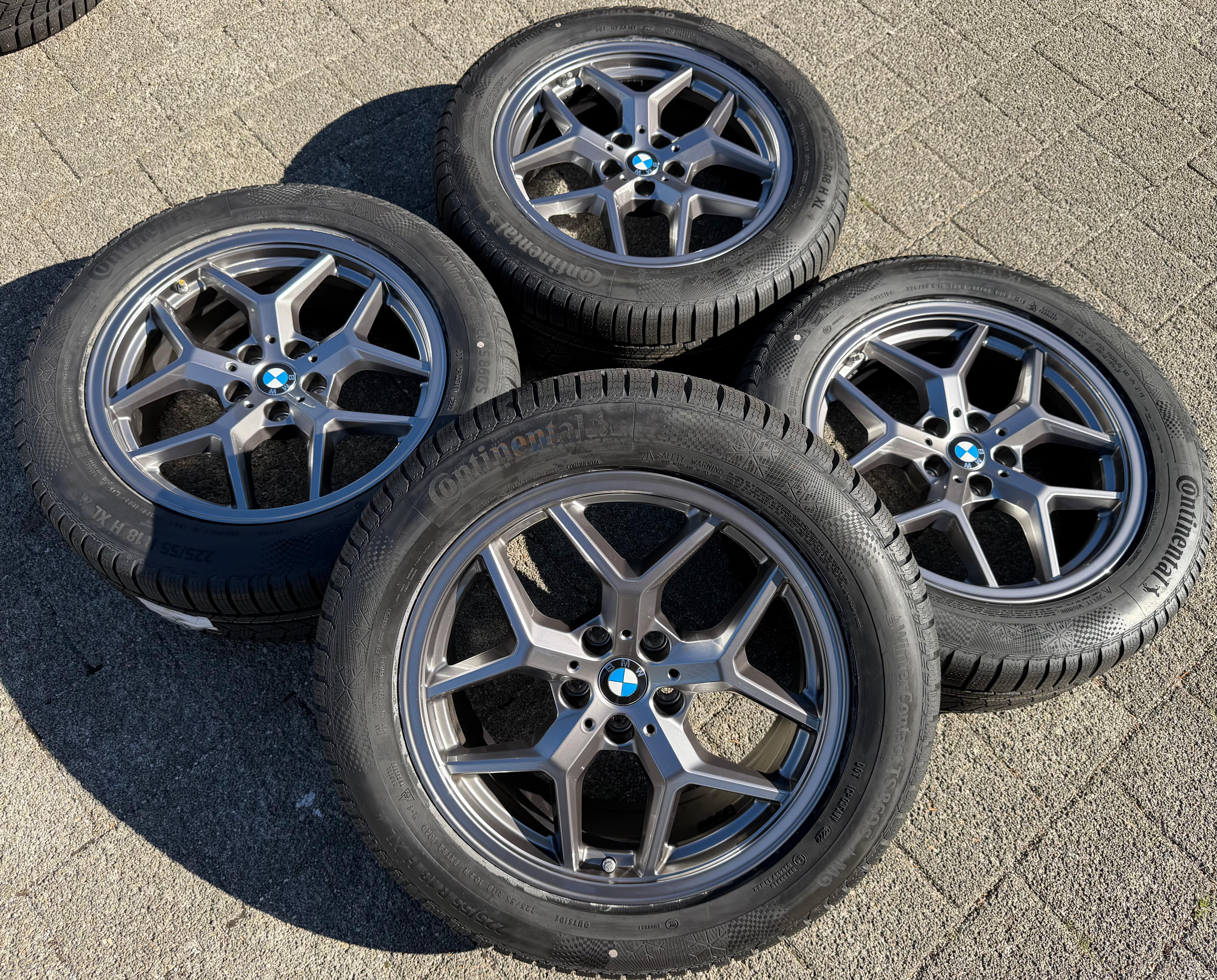 4 Original 18" Alu Winterräder BMW 5ER Reihe G60 G61 Styling 932 5A324D5 2022
