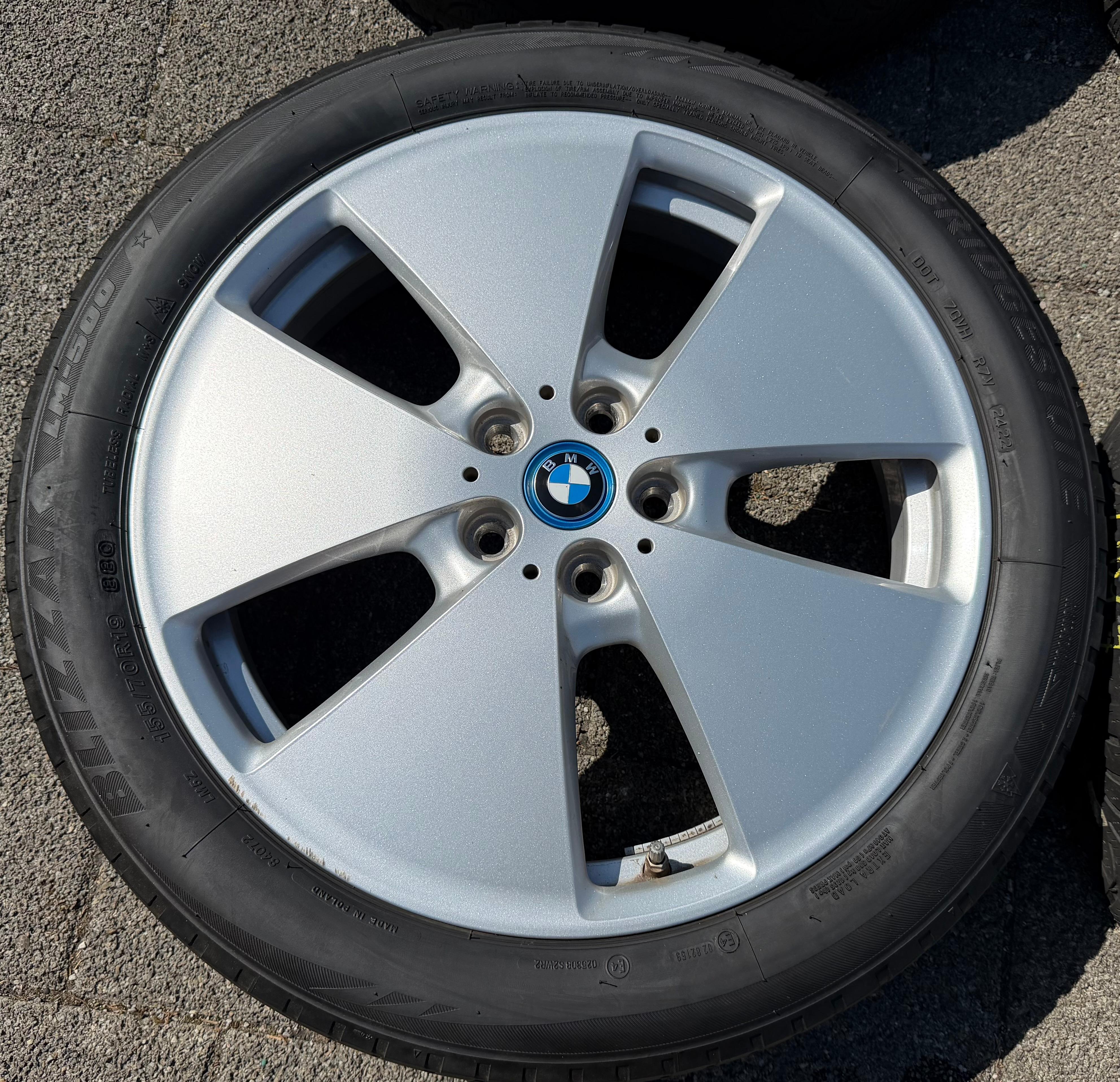4 Original 19" Alufelgen Felgen BMW i3 Styling 427 6852053 RDKS 5x19 ET43