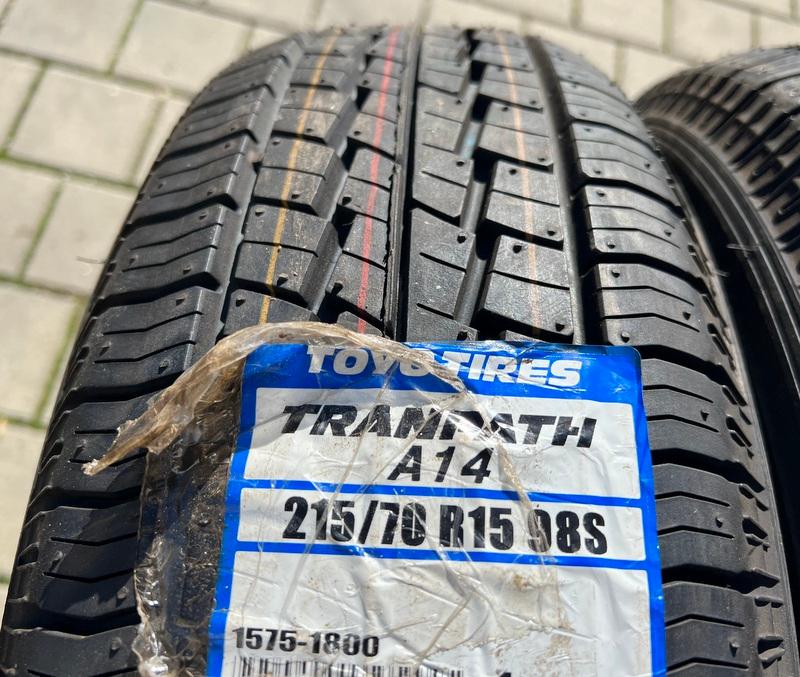 2 x 215/70R15 98S Sommerreifen Toyo Tranpath A14 NEU 2016
