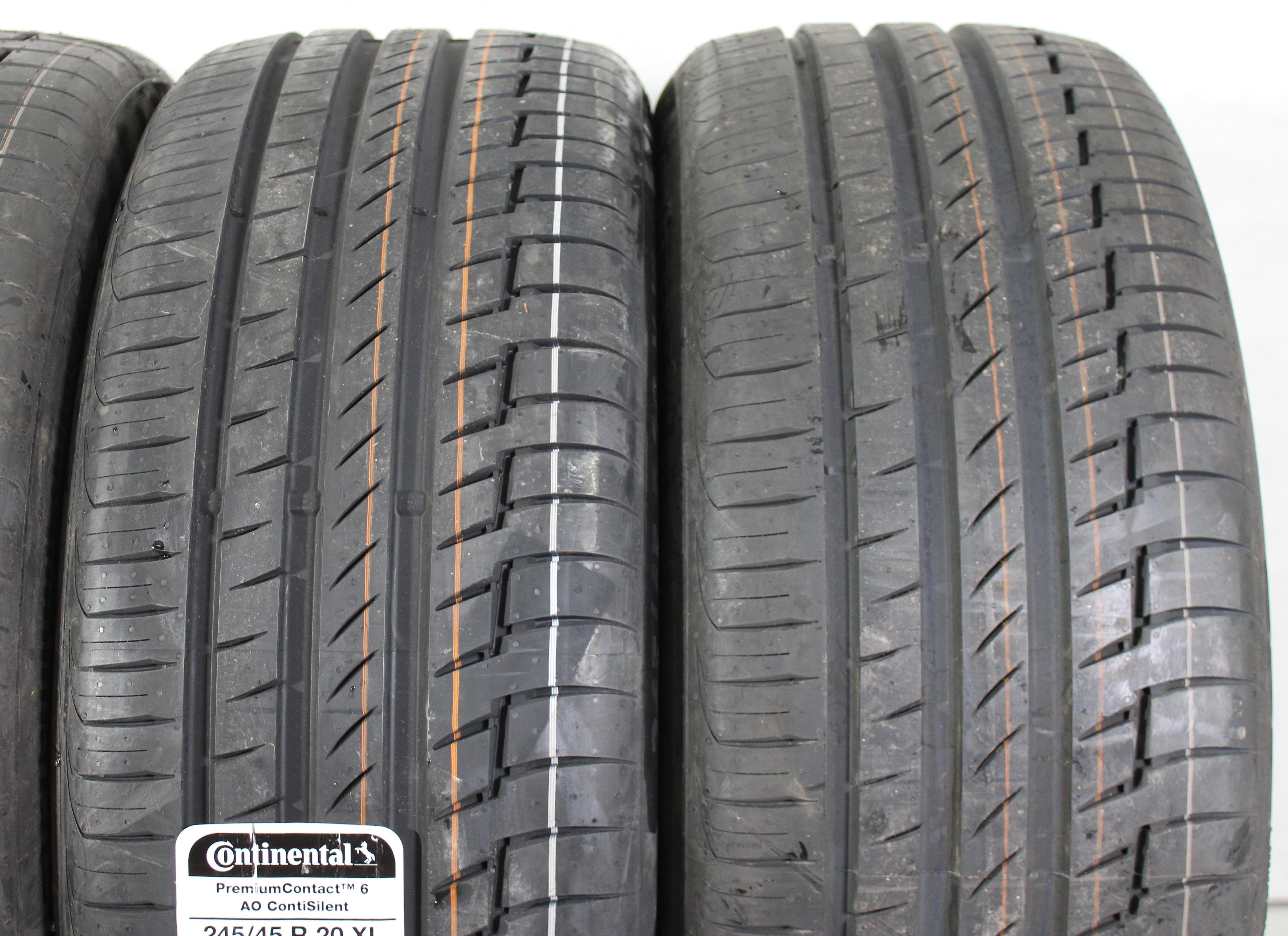 4 neumáticos de verano 245/45R20 103Y Continental Premium Contact 6 AO 2022 Silent XL, NUEVOS