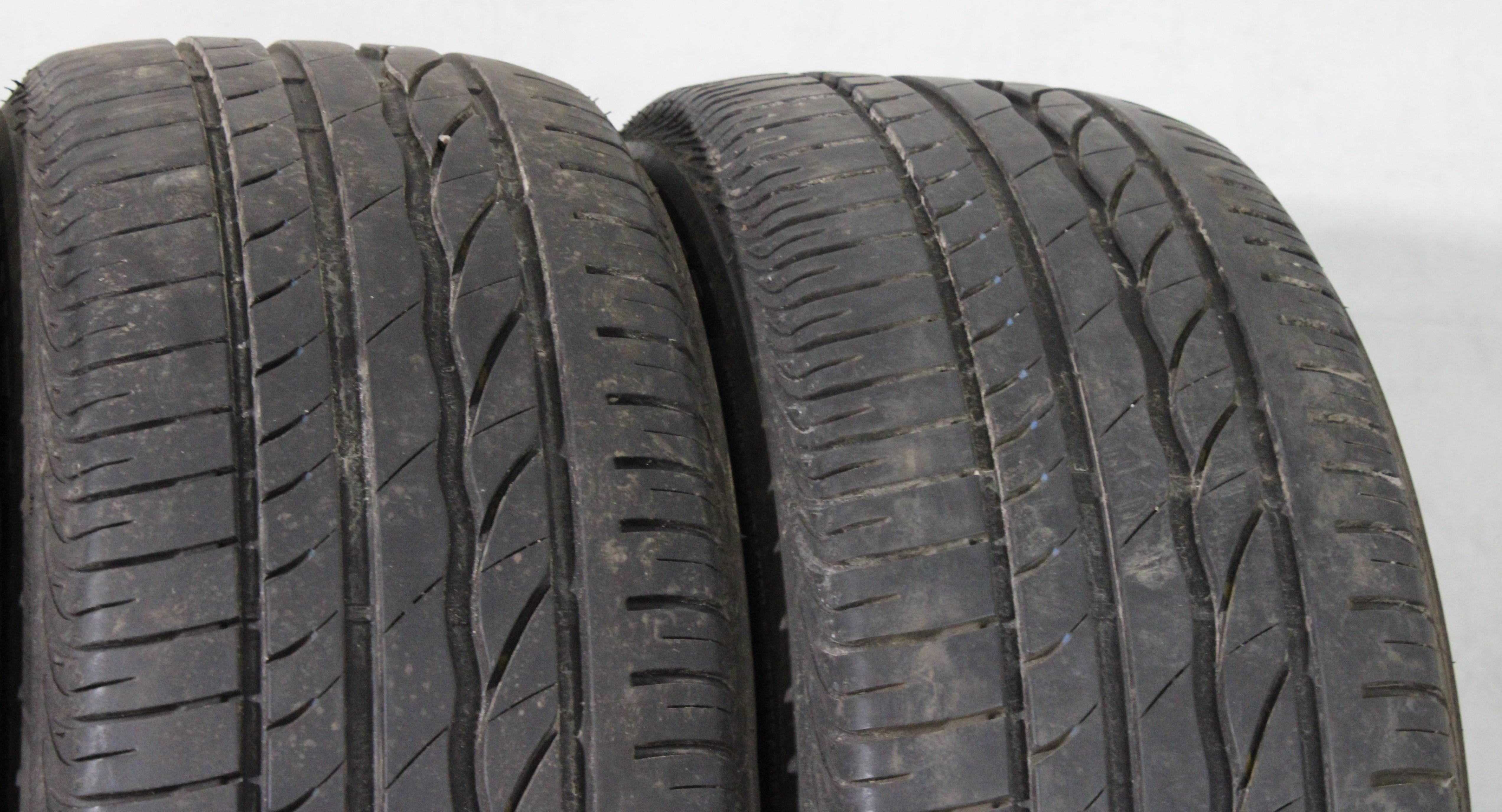 4 x 235/55R17 103V Sommerreifen Bridgestone Turanza ER300 2x 6,5-7mm und 2x 5mm 2017