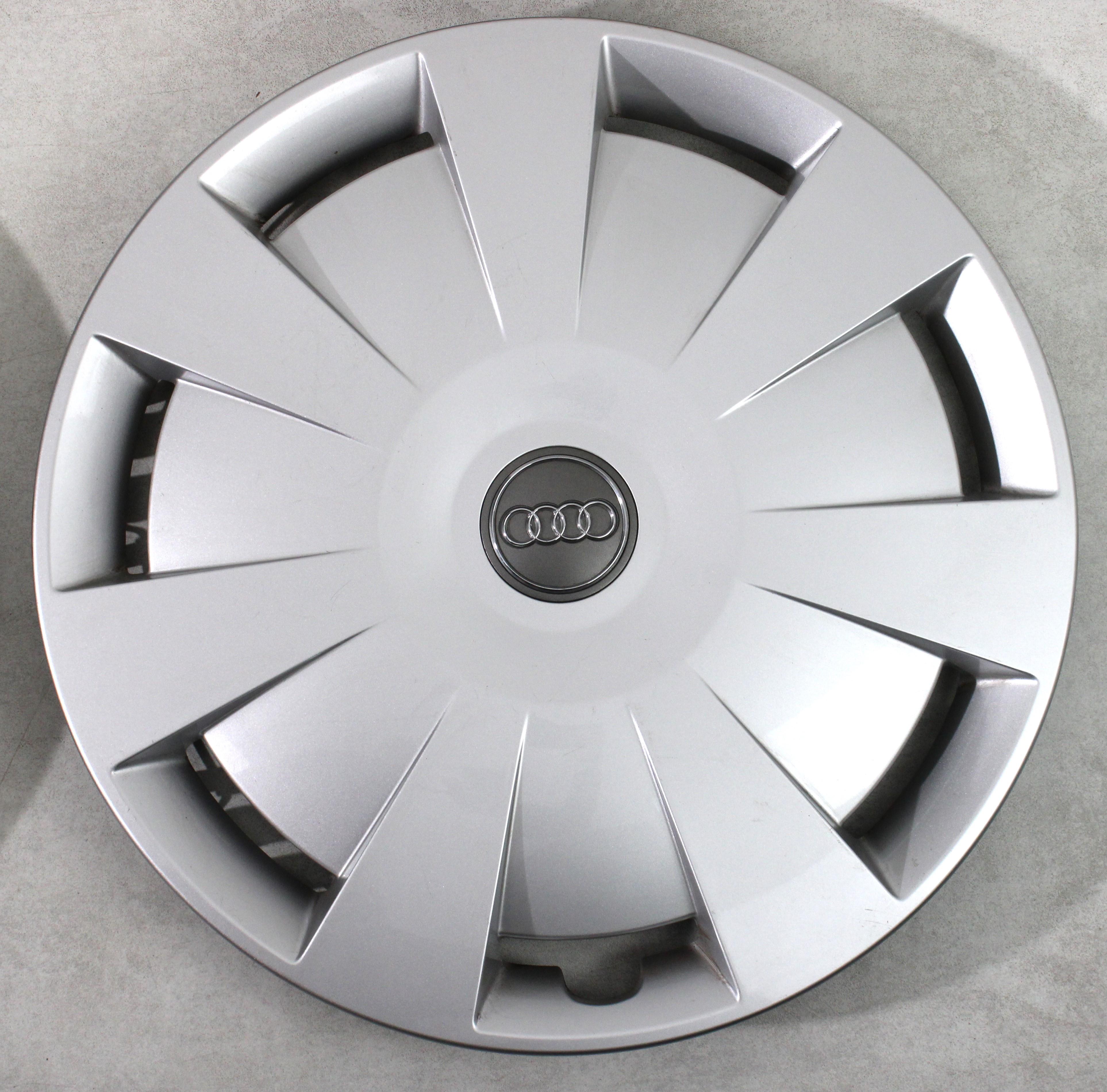 4 TAPACUBOS ORIGINALES DE 16" PARA AUDI A3 A4 Q2 8V0601147D, TAPACUBOS DE 16 PULGADAS CON ENVÍO GRATUITO