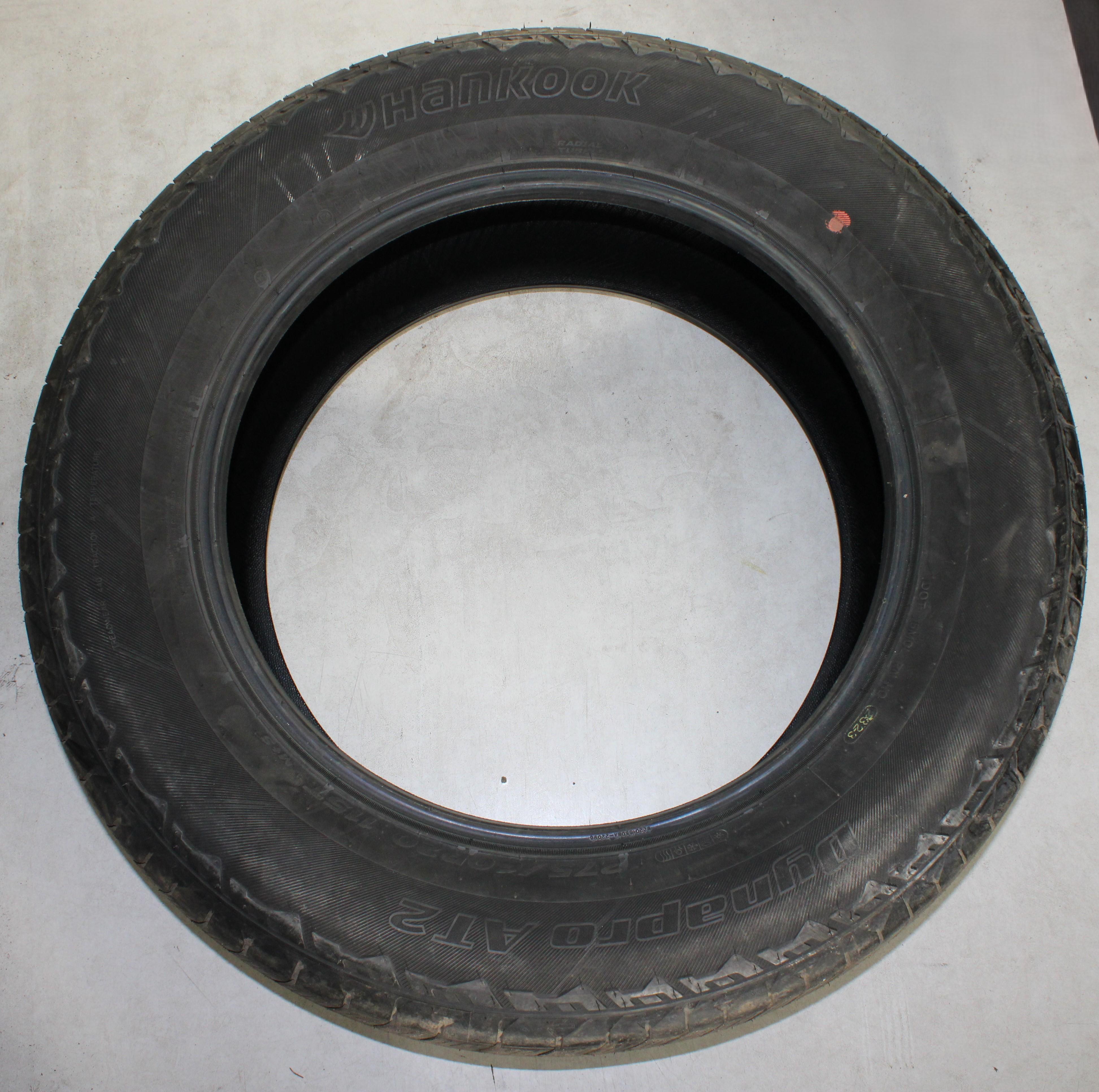4 x 275/60R20 115T Hankook Dynapro VT2 con perfil completo 2023