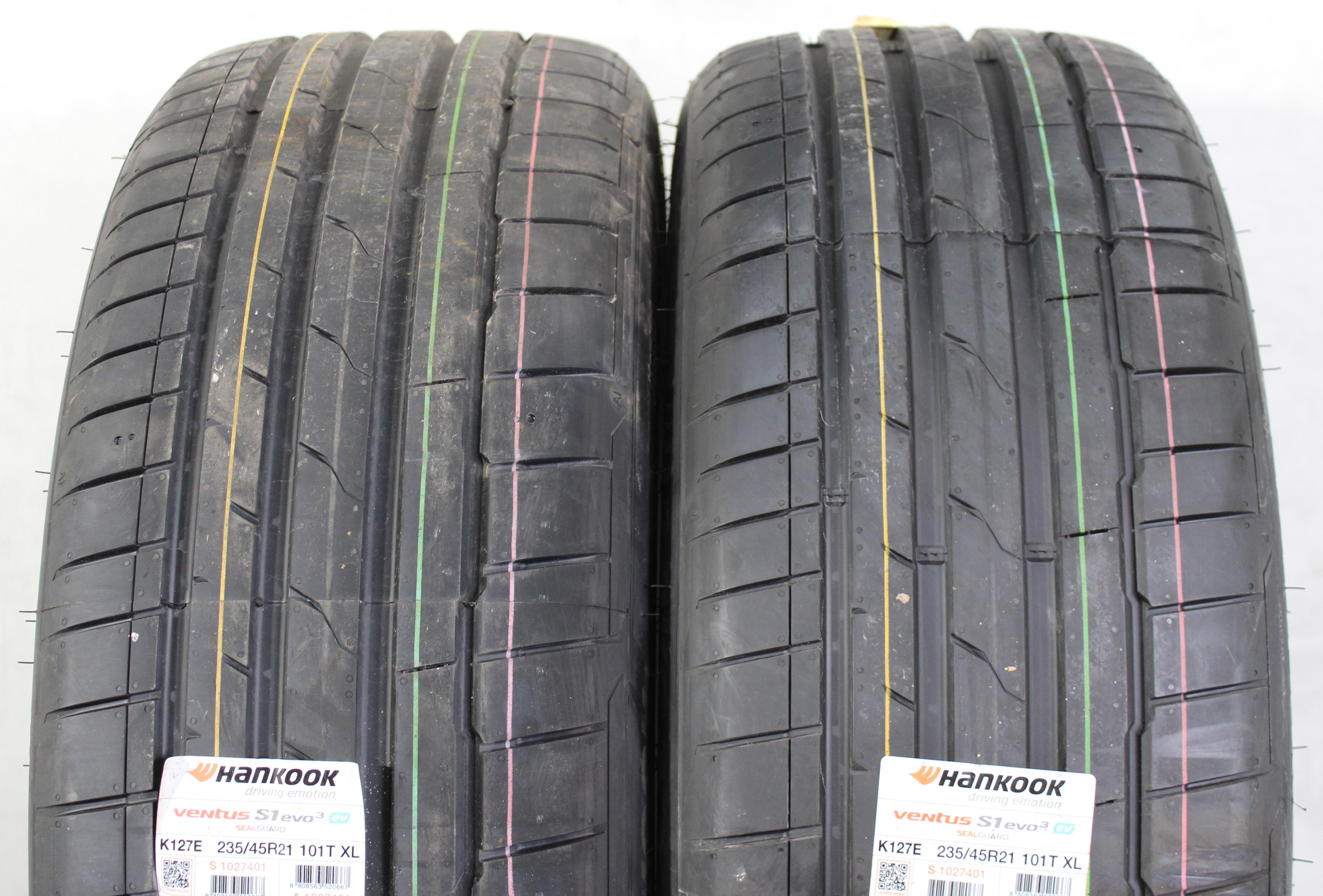 2 x 235/45R21 101T neumáticos de verano Hankook Ventus S1 Evo 3 EV AO 2022 Seal XL