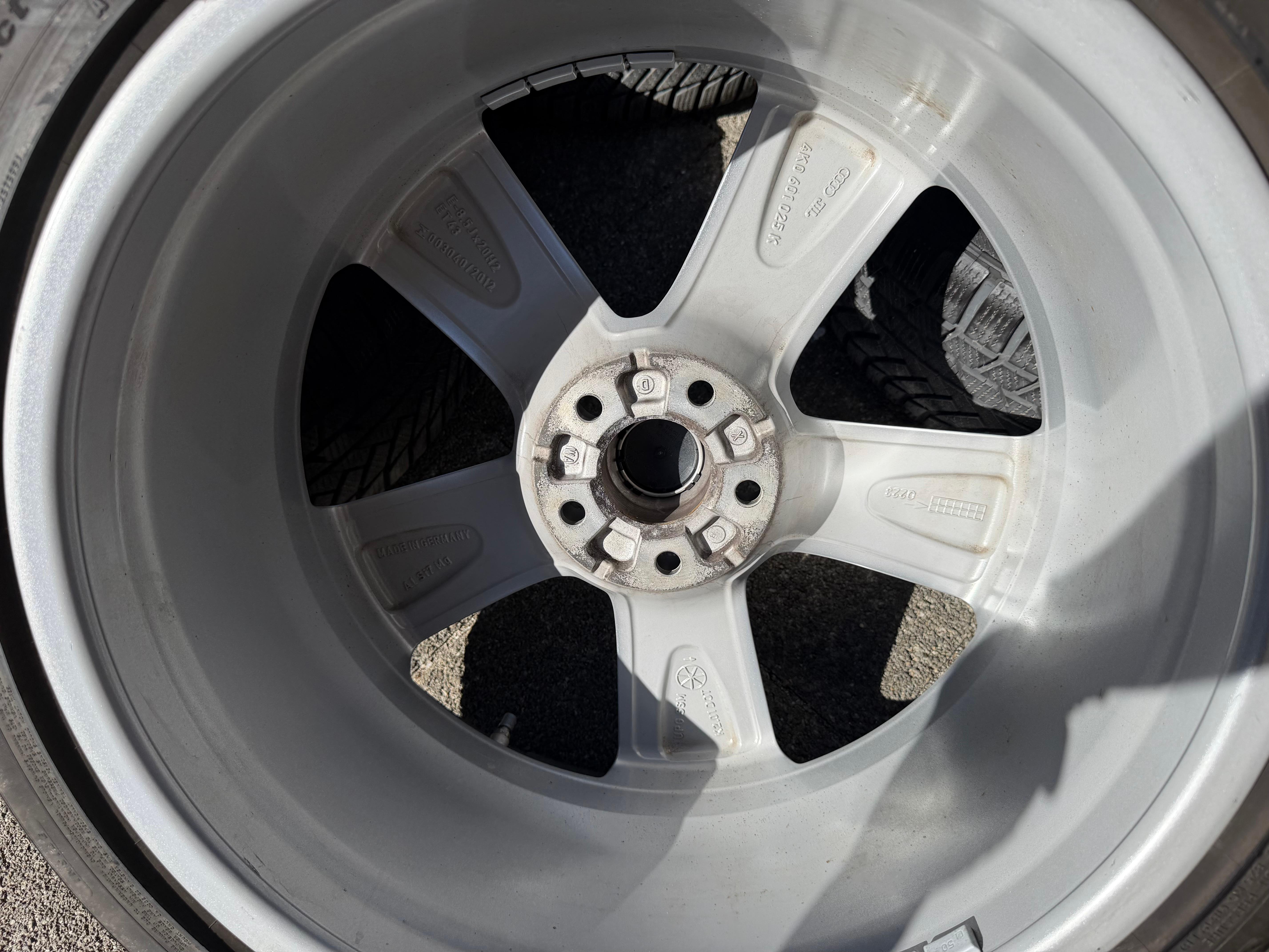 4 Original 20" Alu Winterräder Audi A6 S6 C8 F2 4K0601025K 2022 255/40R20 101W Continental