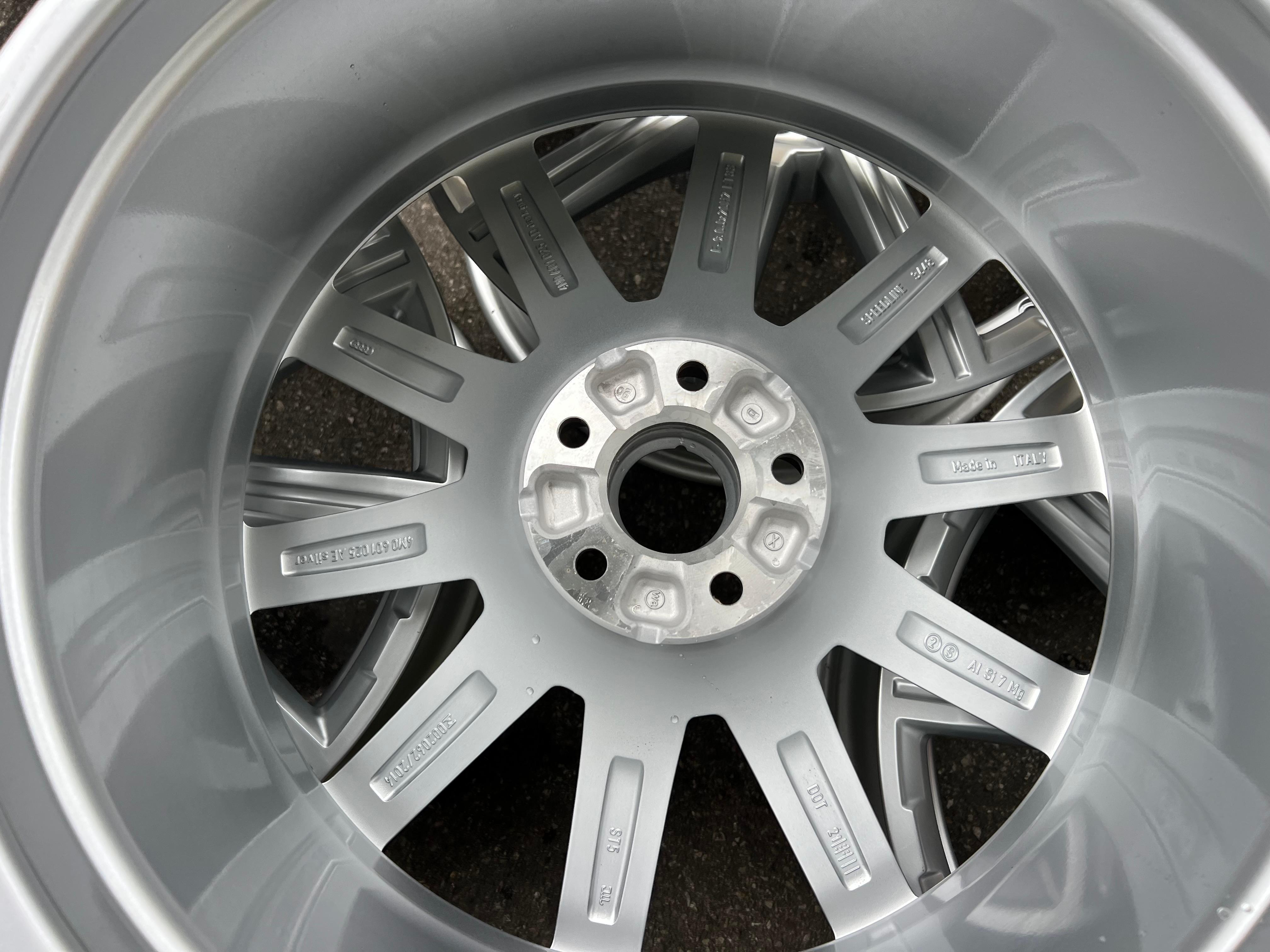 4 ORIGINAL 20" ALUFELGEN FELGEN AUDI Q7 4M 9x20 ET33 4M0601025AE FREIHAUS