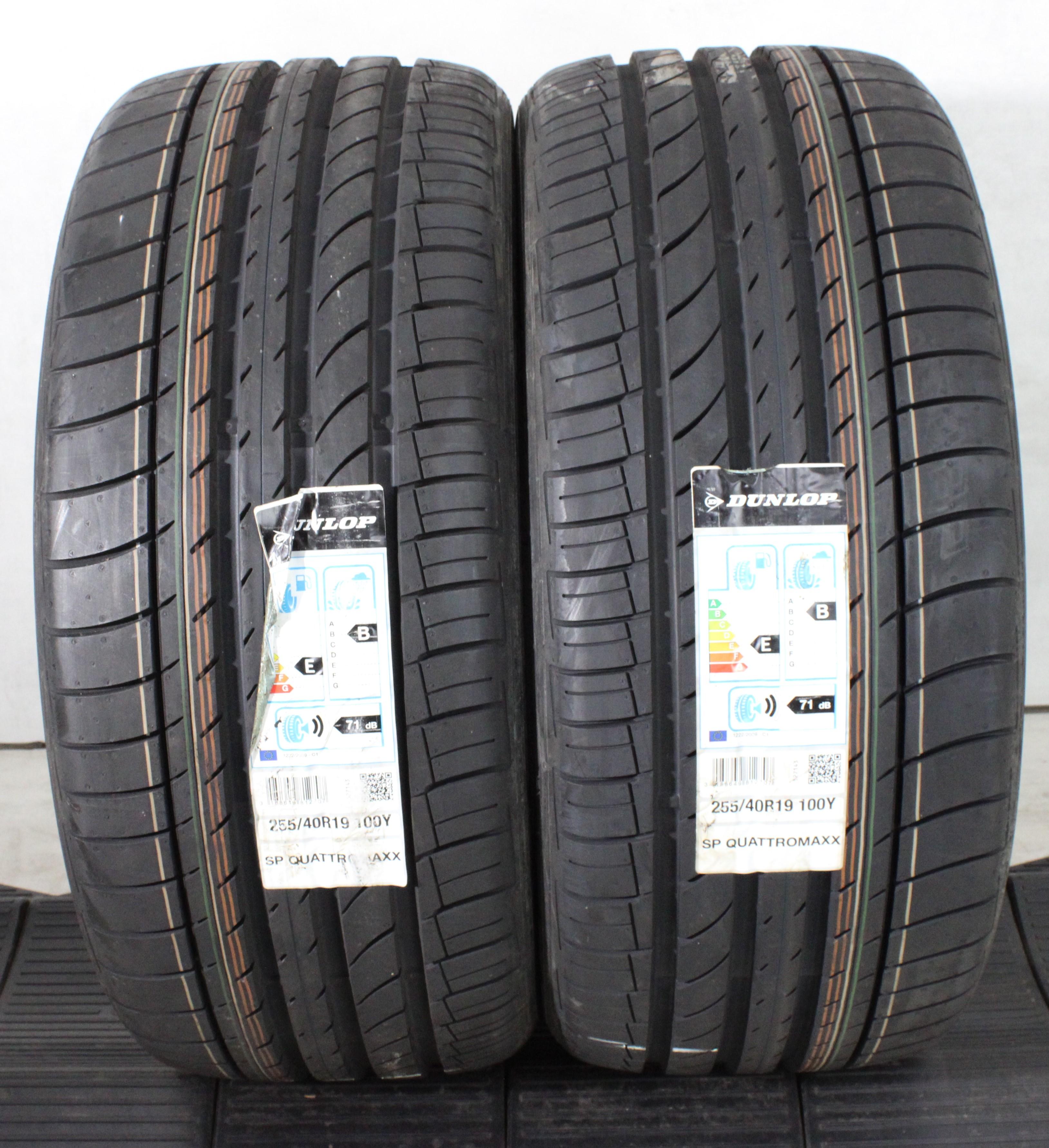 2 x 255/40R19 100Y Sommerreifen Dunlop Sp QuattroMaxx RO1 2020 XL