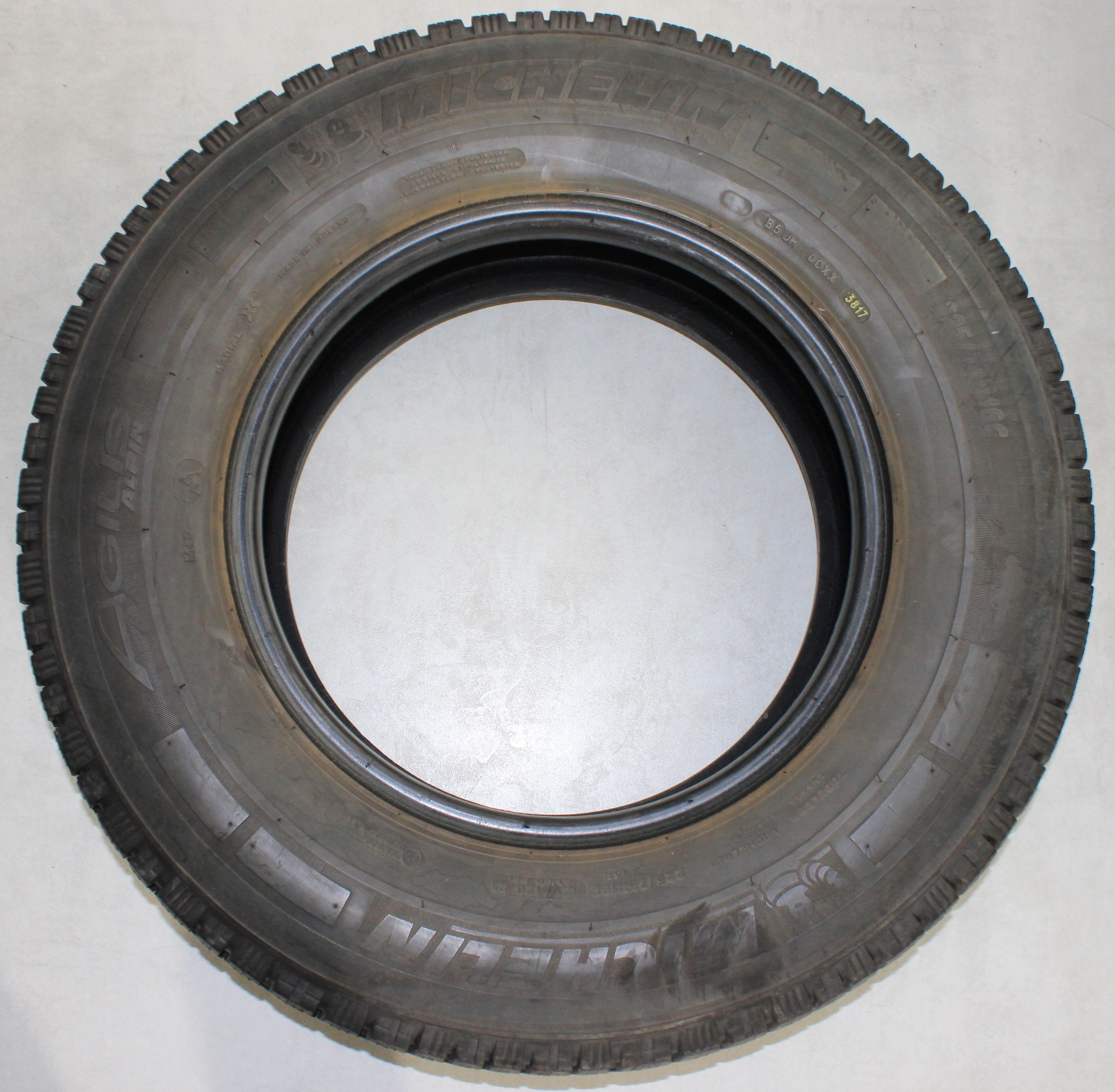4 x 225/75R16C 121/120R Winterreifen Michelin Agilis Alpin 6mm 2x2016/2x2017