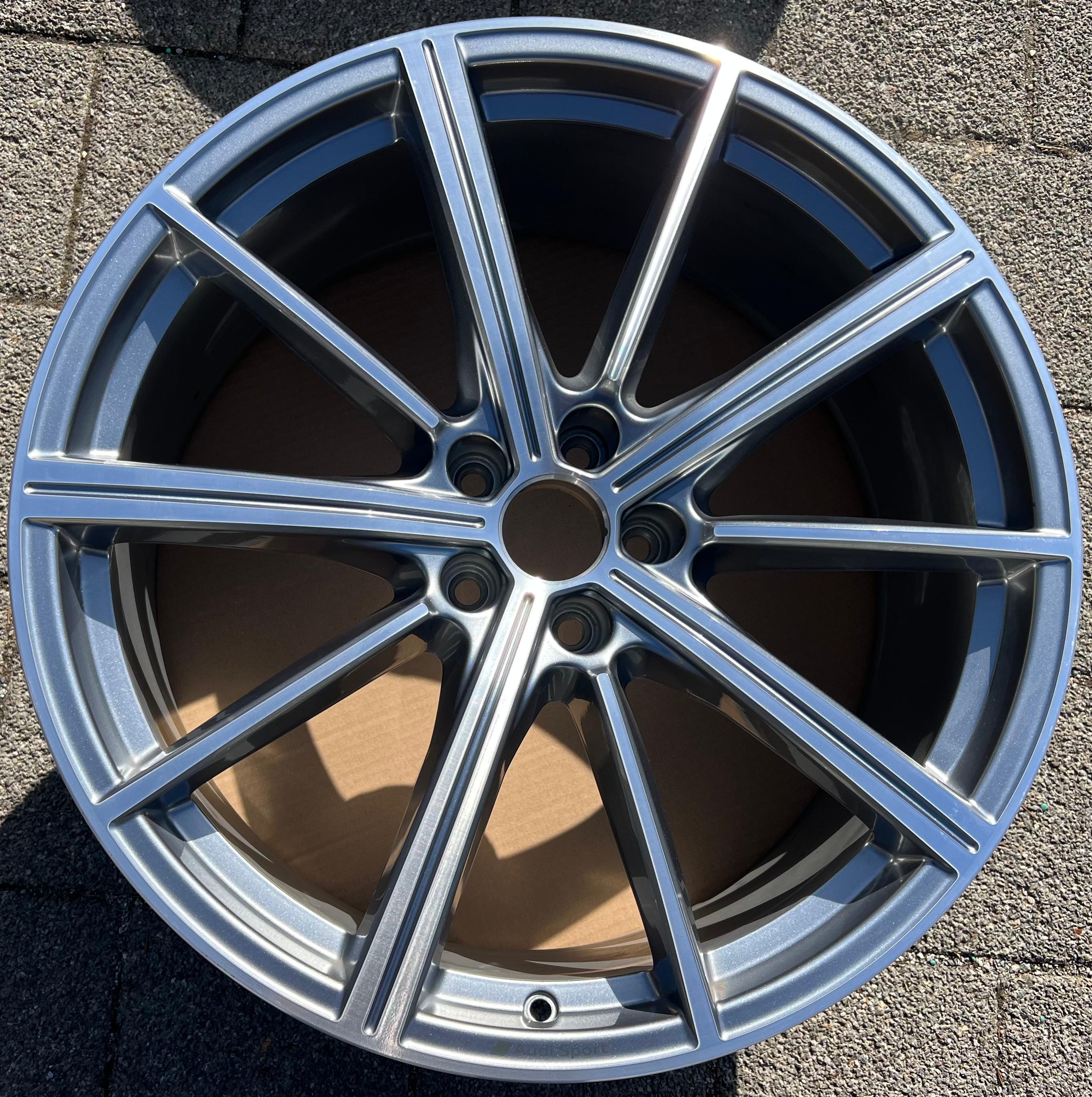 1 jante alu d'origine 21 pouces pour Audi A8 S8 4N 4N0601025S 9x21 ET37