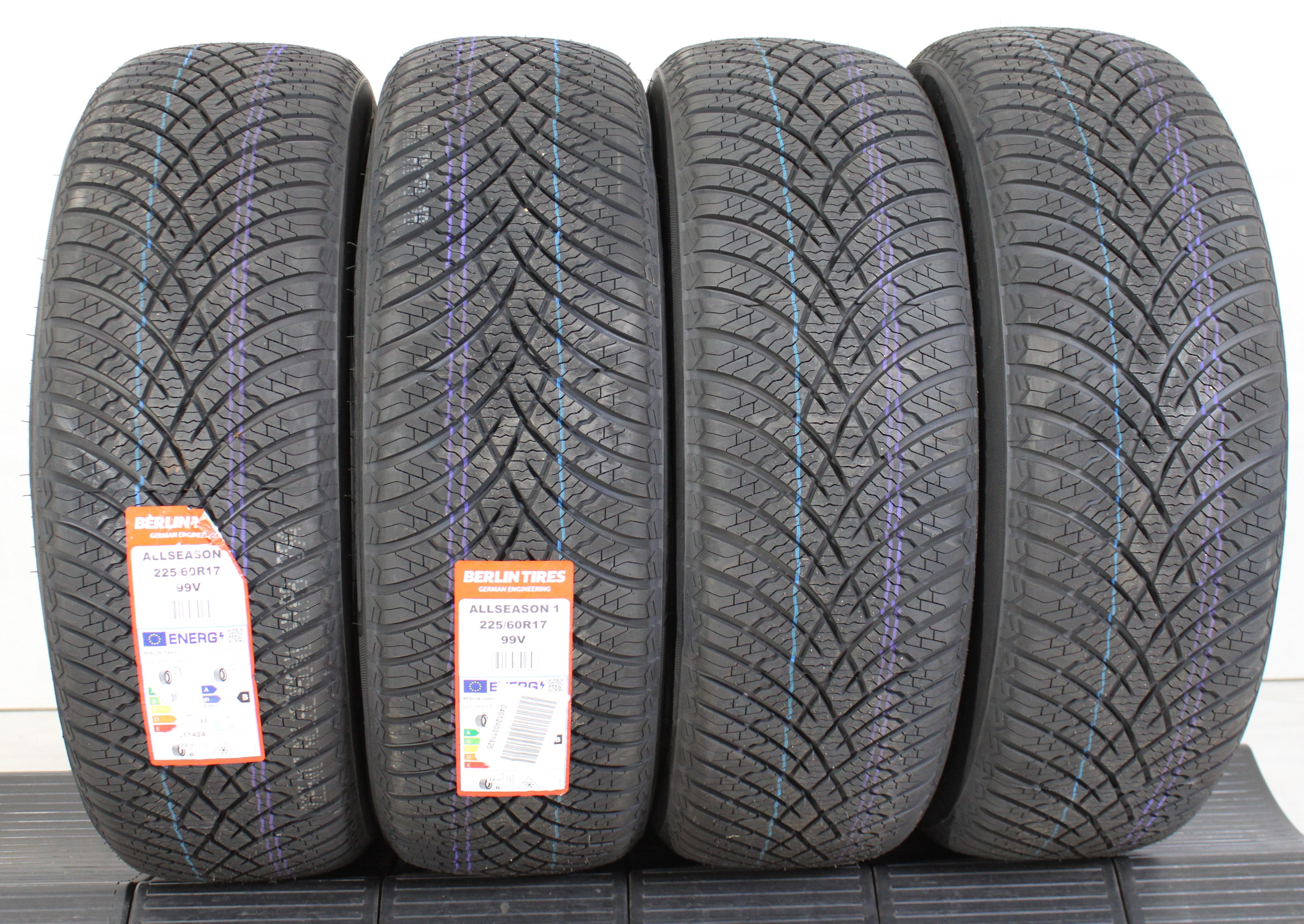 4 x 225/60R17 99V Ganzjahresreifen Berlin Tires All Season 1 2023