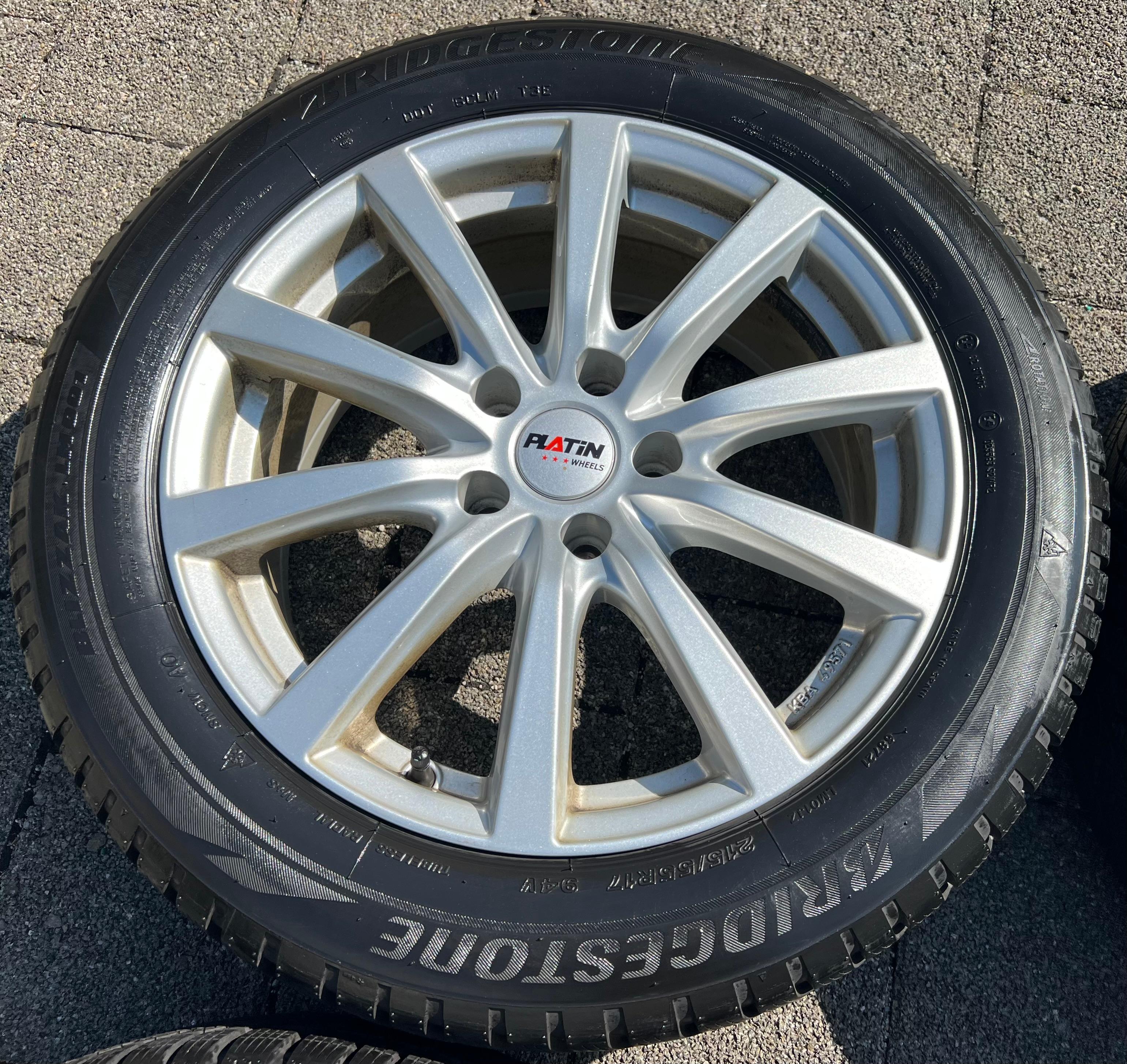 17" ALU WINTERRÄDER VW PASSAT 3G TOURAN II SEAT ATECA SKODA SUPERB KODIAQ AUDI Q2