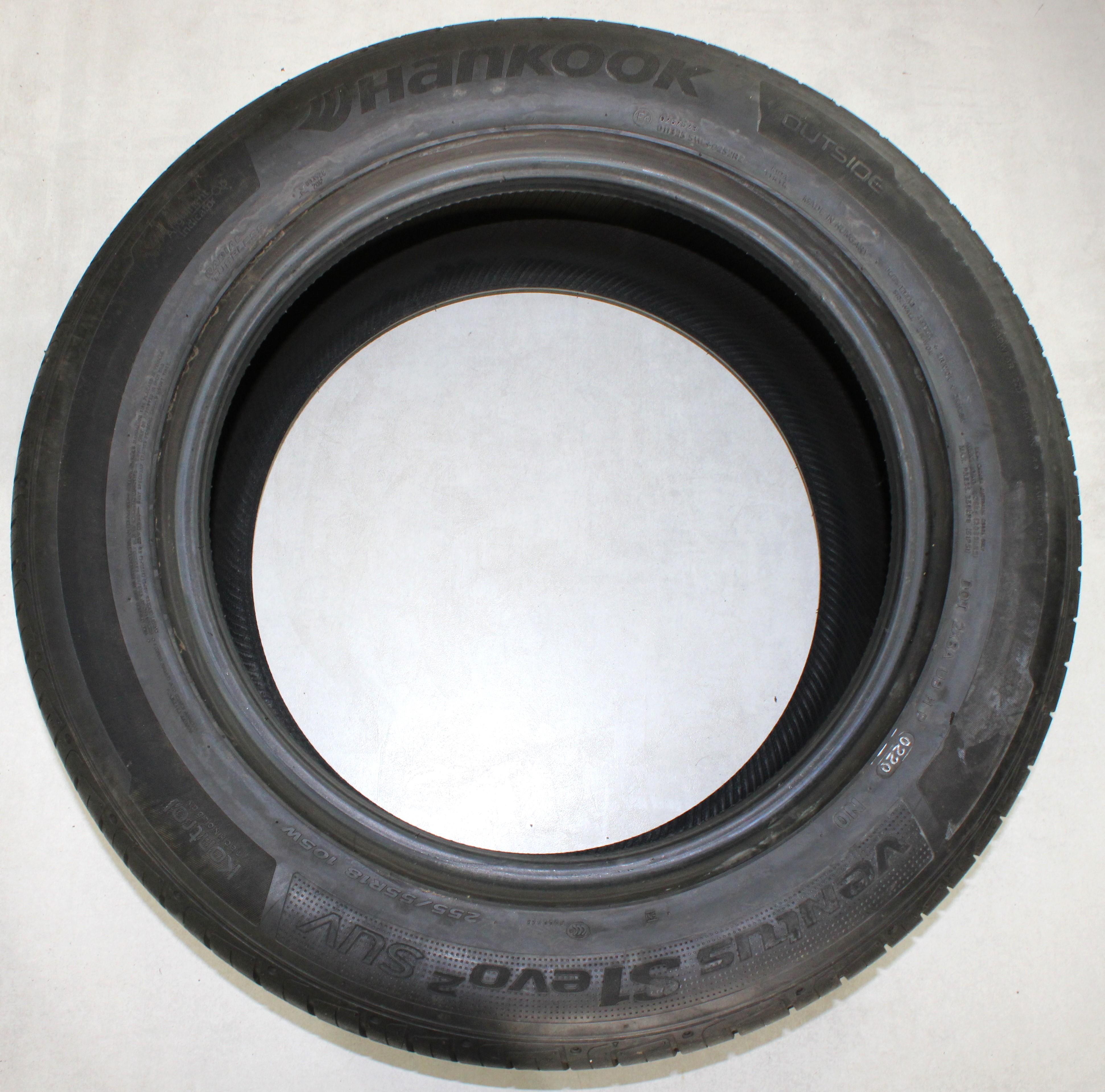 1 neumático de verano Hankook Ventus S1 Evo 2 SUV 255/55R18 105W, 6 mm, 2020, N0