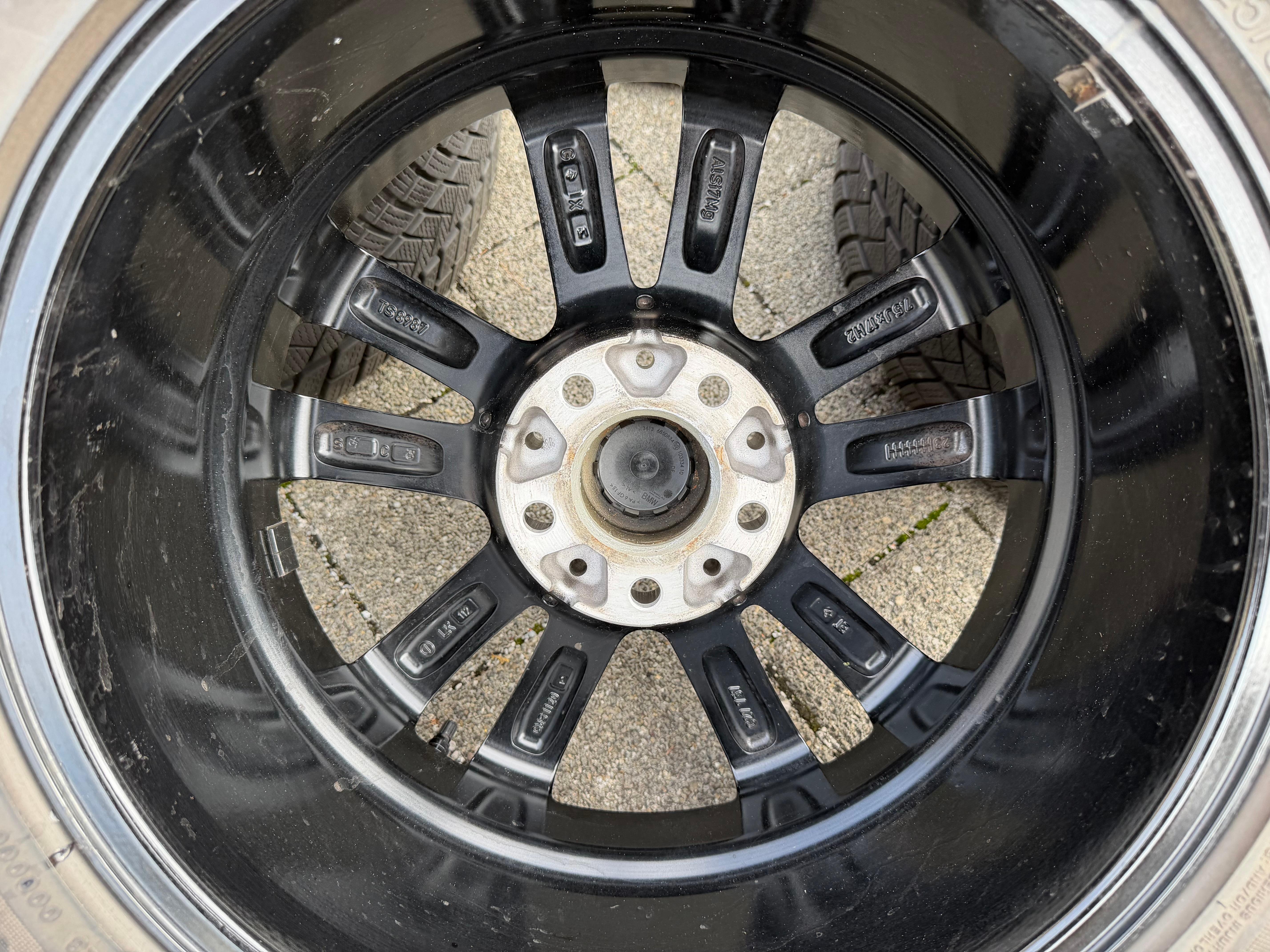 4 roues hiver en alliage 17" BMW Série 5 G30 G31 G5L G5K 225/55R17 101V VREDESTEIN